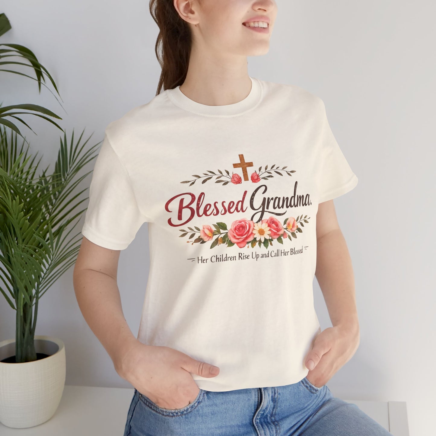 Blessed Grandma Floral Tee