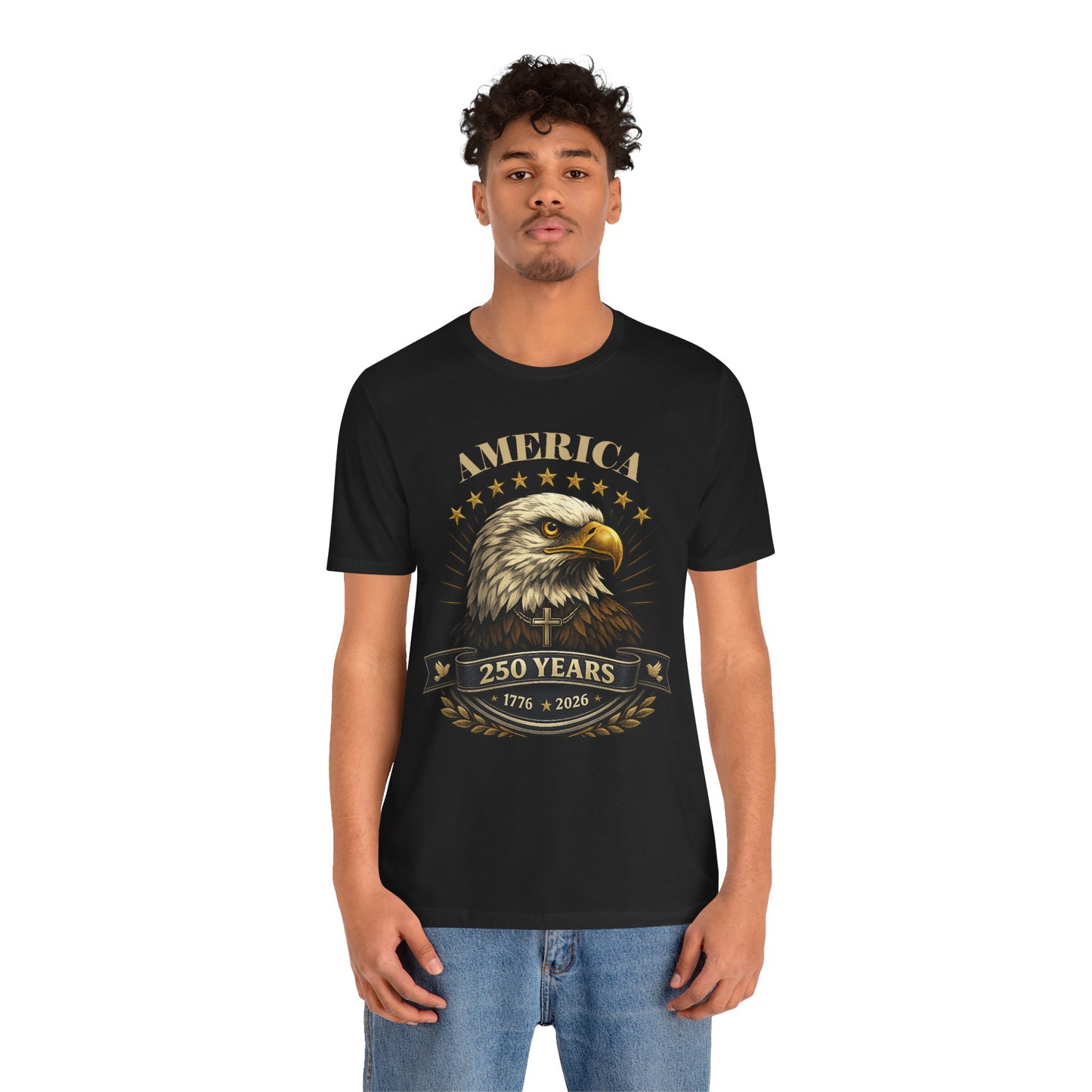 America 250th Anniversary Eagle T-Shirt — 1776–2026 Patriotic Tee