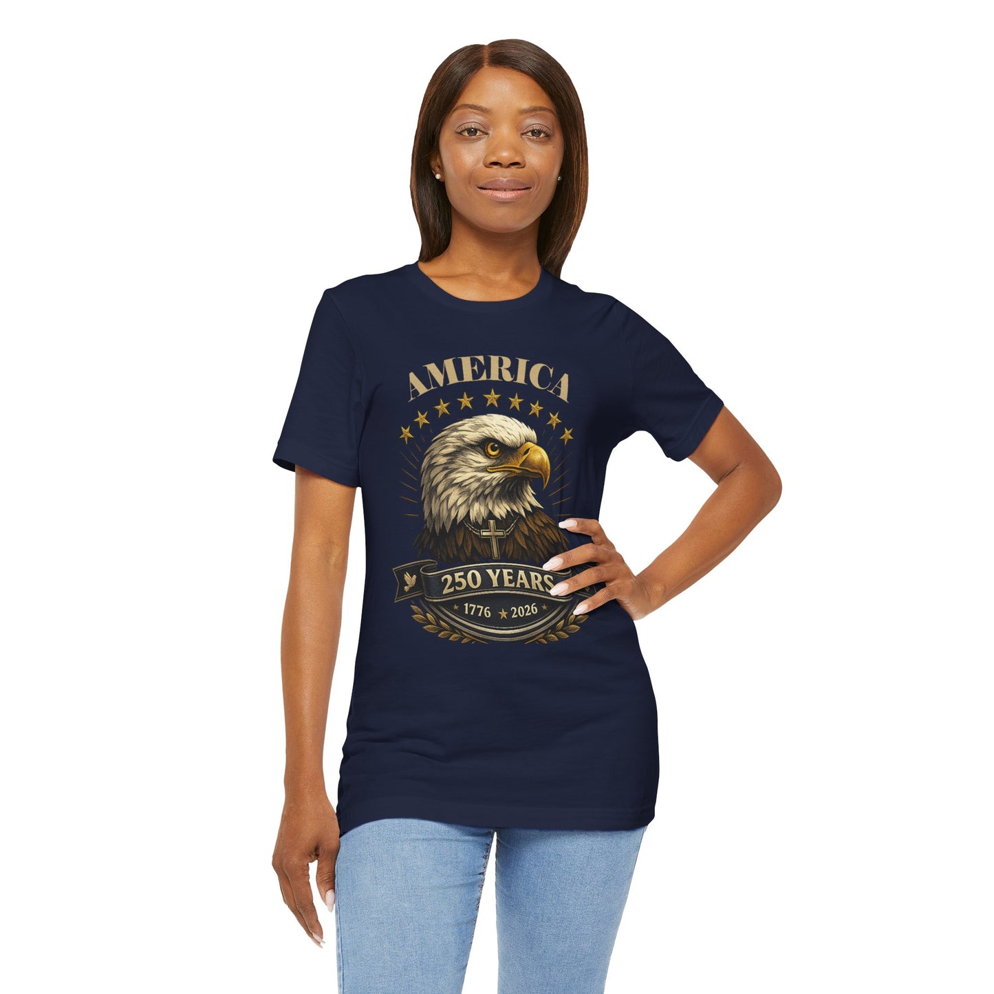 America 250th Anniversary Eagle T-Shirt — 1776–2026 Patriotic Tee