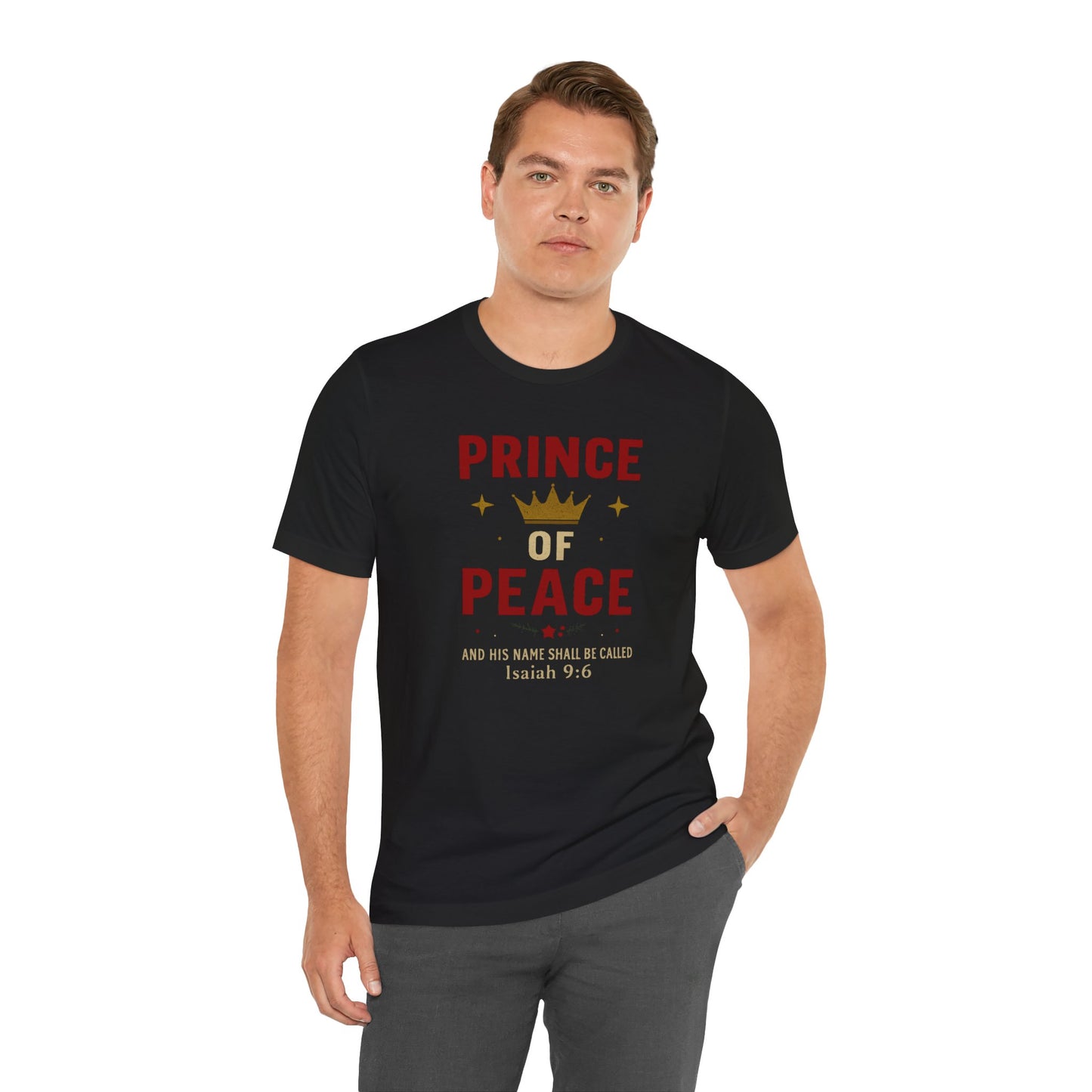 Prince of Peace Isaiah 9:6 T-Shirt — Bible Verse Christian Tee