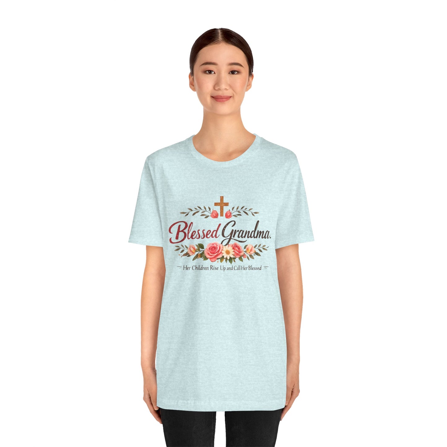 Blessed Grandma Floral Tee