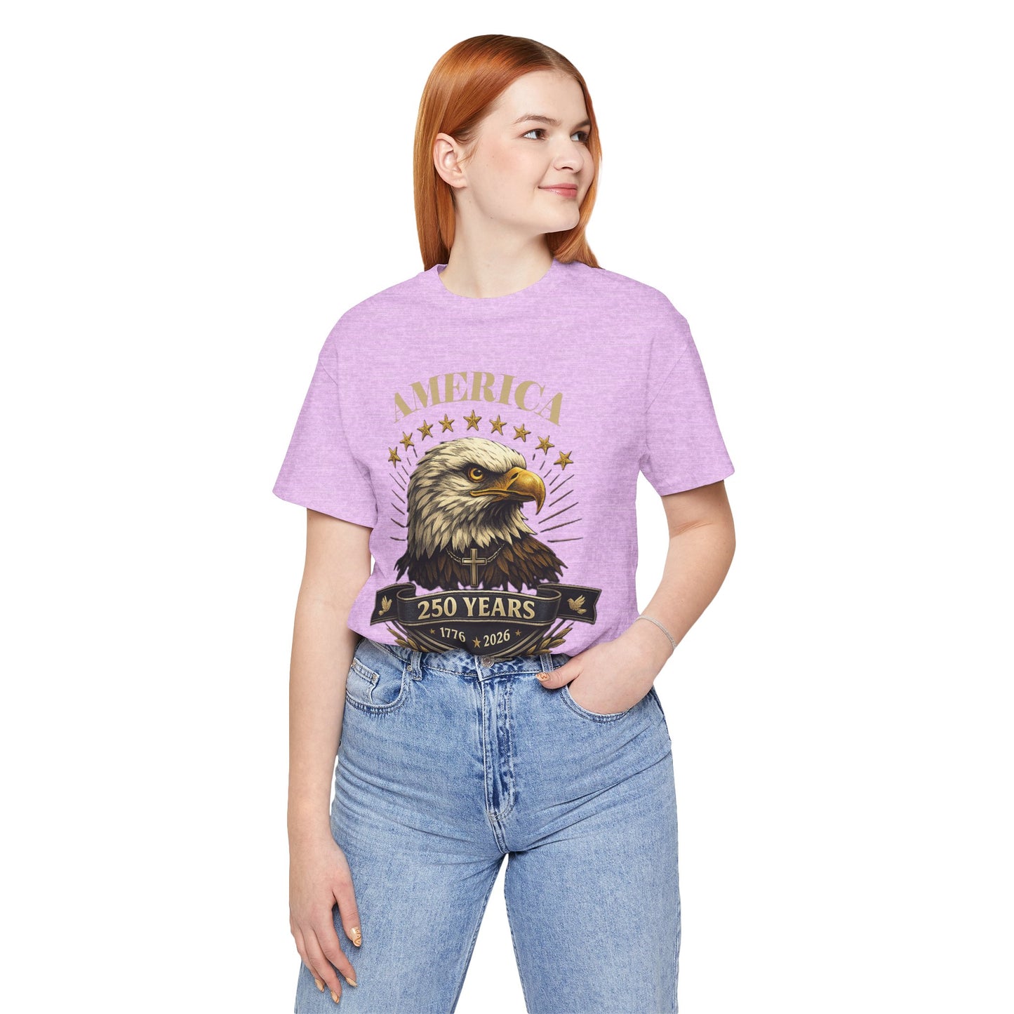 America 250th Anniversary Eagle T-Shirt — 1776–2026 Patriotic Tee