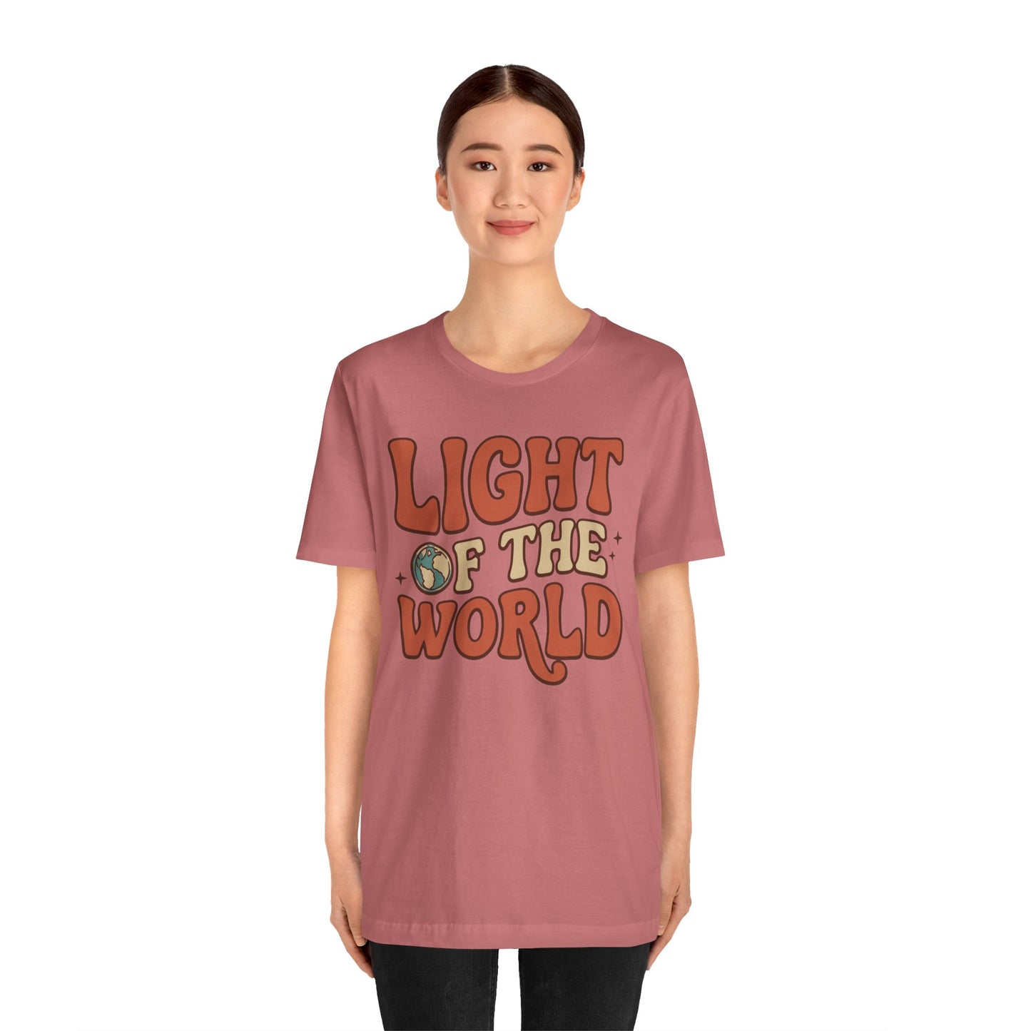 Light of the World T-Shirt — Inspirational Christian Tee