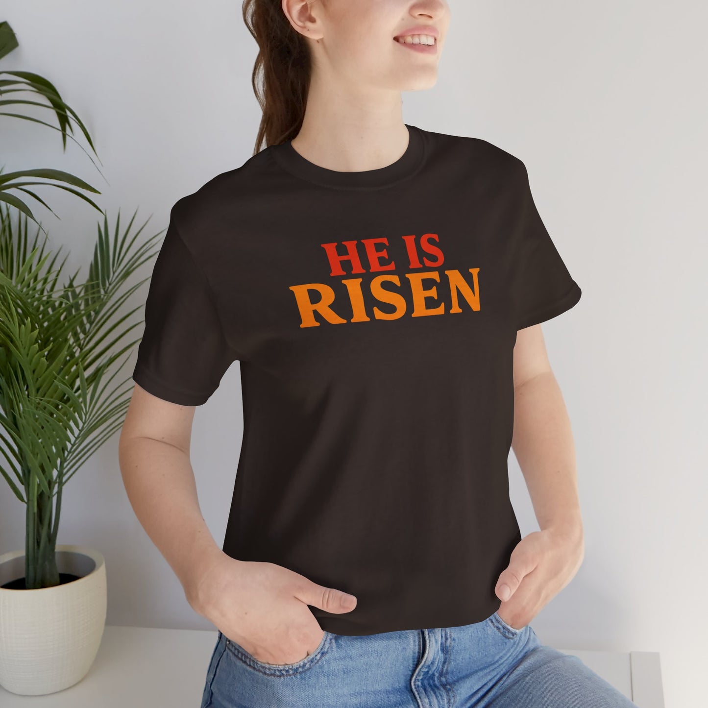 He Is Risen Indeed Tee — Easter Christian Religious T-Shirt