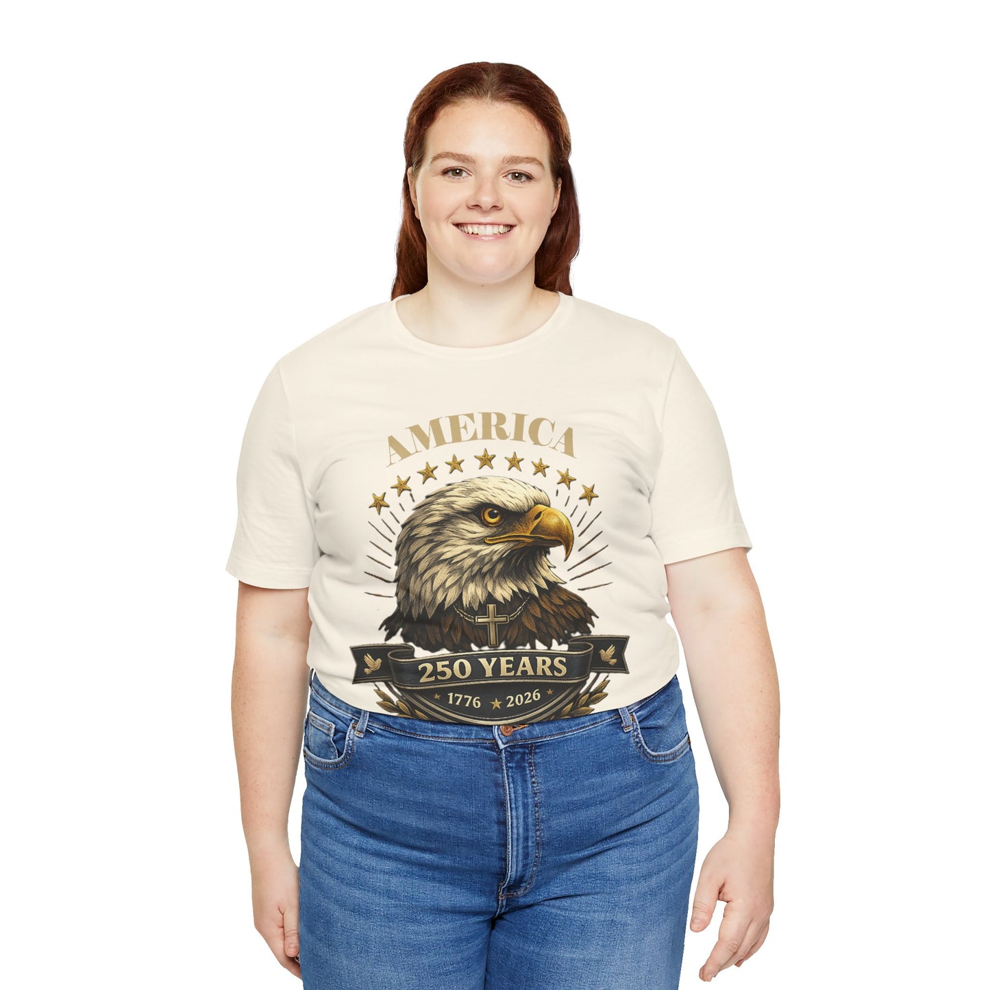 America 250th Anniversary Eagle T-Shirt — 1776–2026 Patriotic Tee