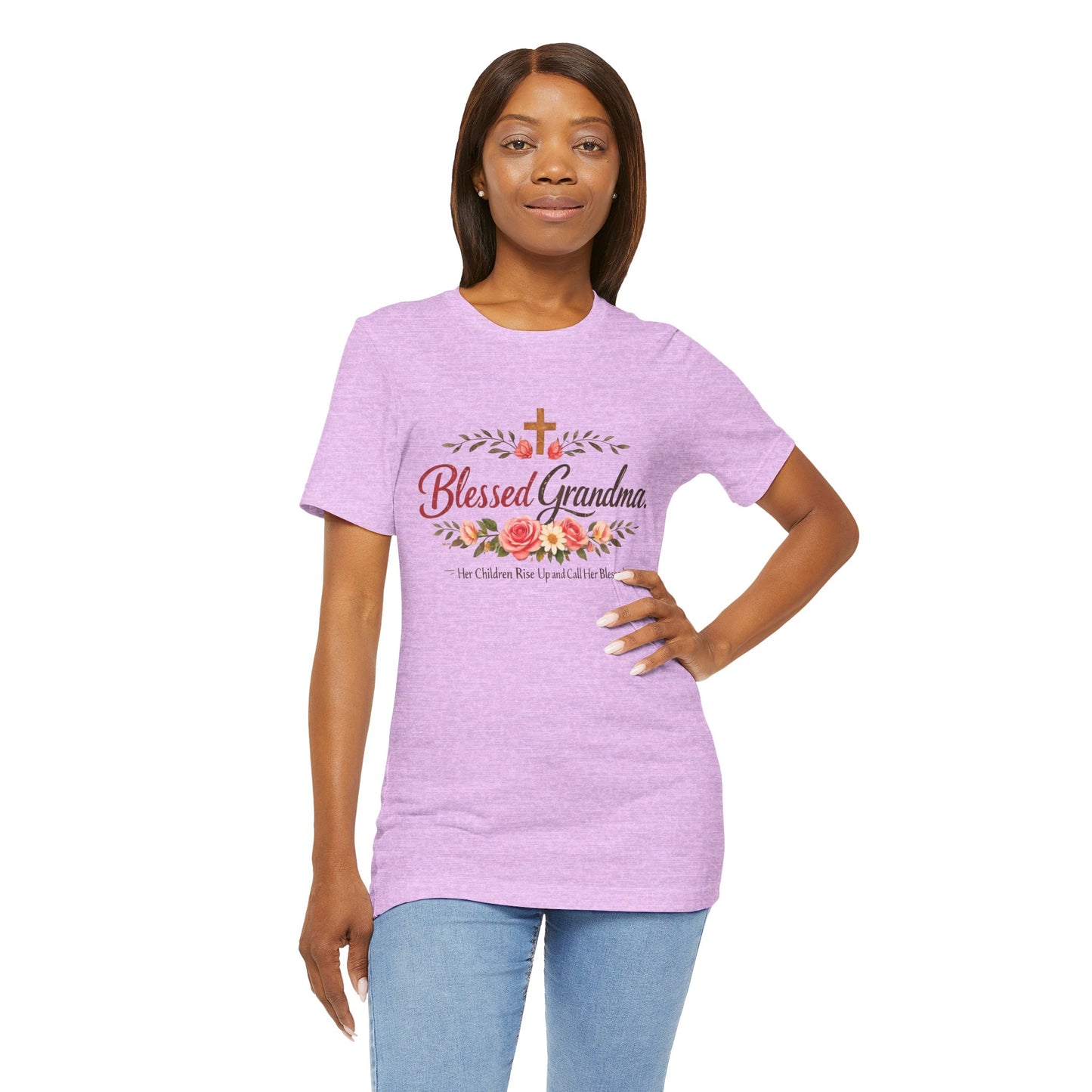 Blessed Grandma Floral Tee