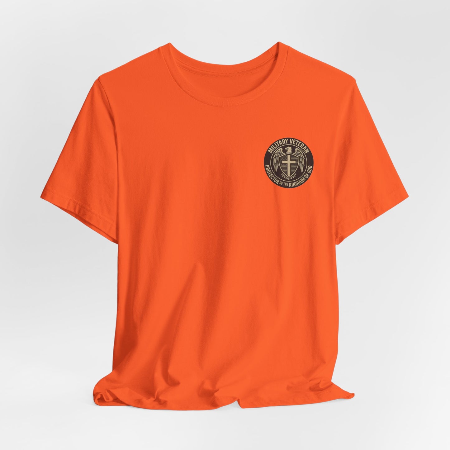 Veteran Protector Tee — "Military Veteran Protector of the Kingdom of God"