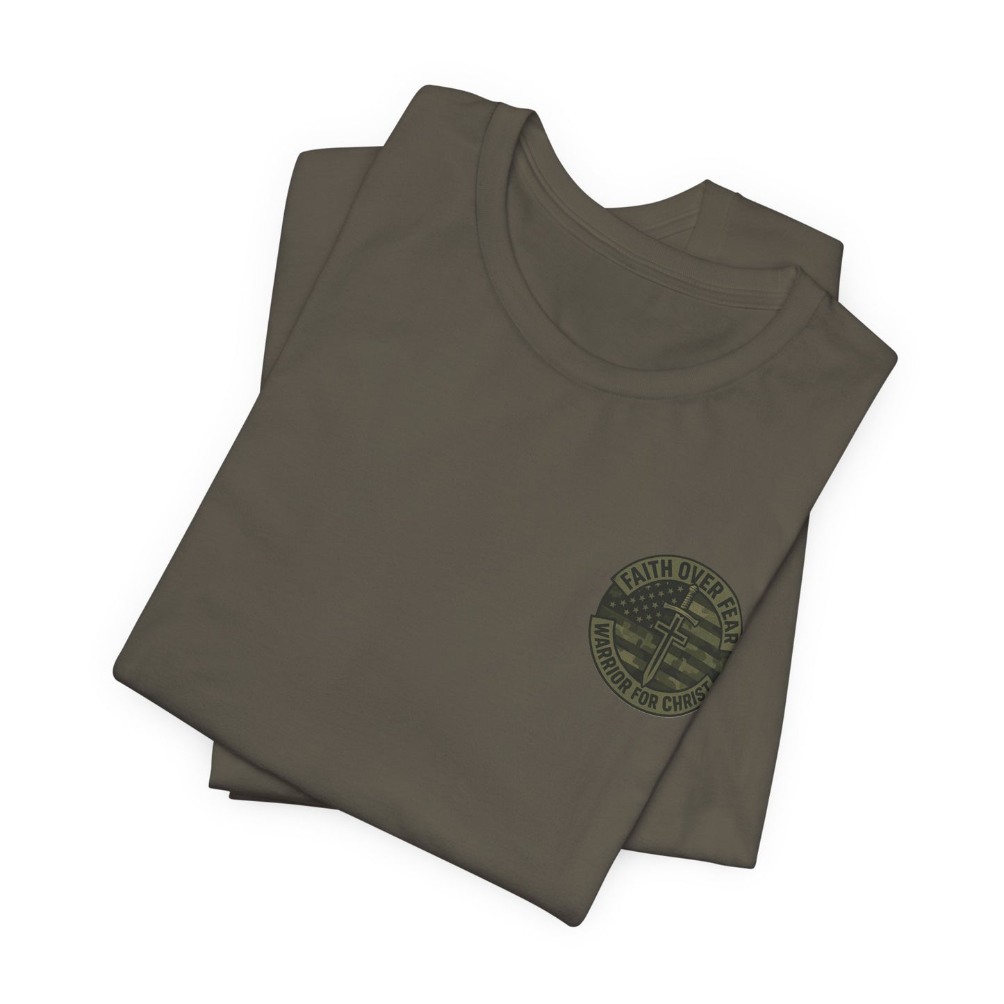 Faith Over Fear "Warrior for Christ" T-Shirt