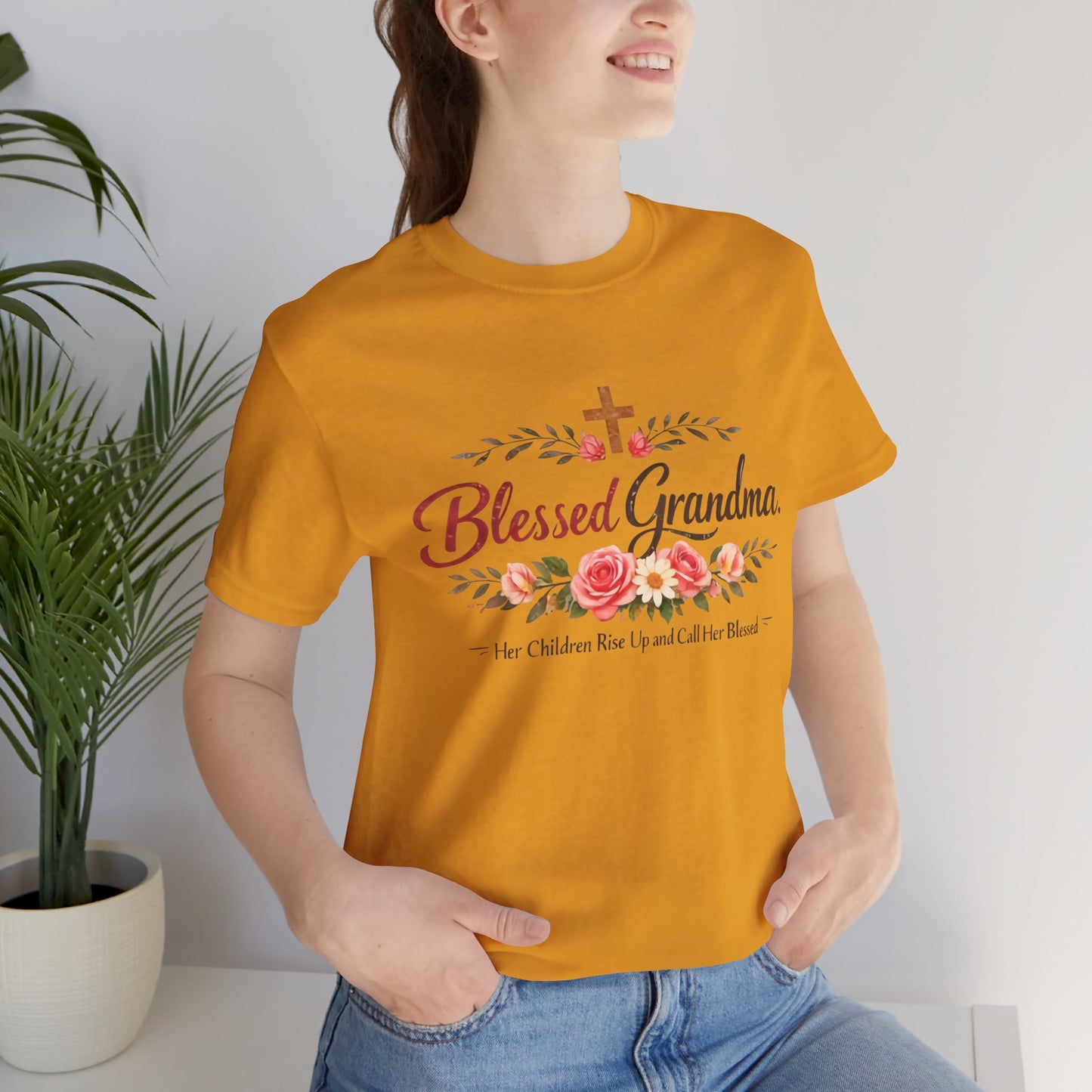 Blessed Grandma Floral Tee