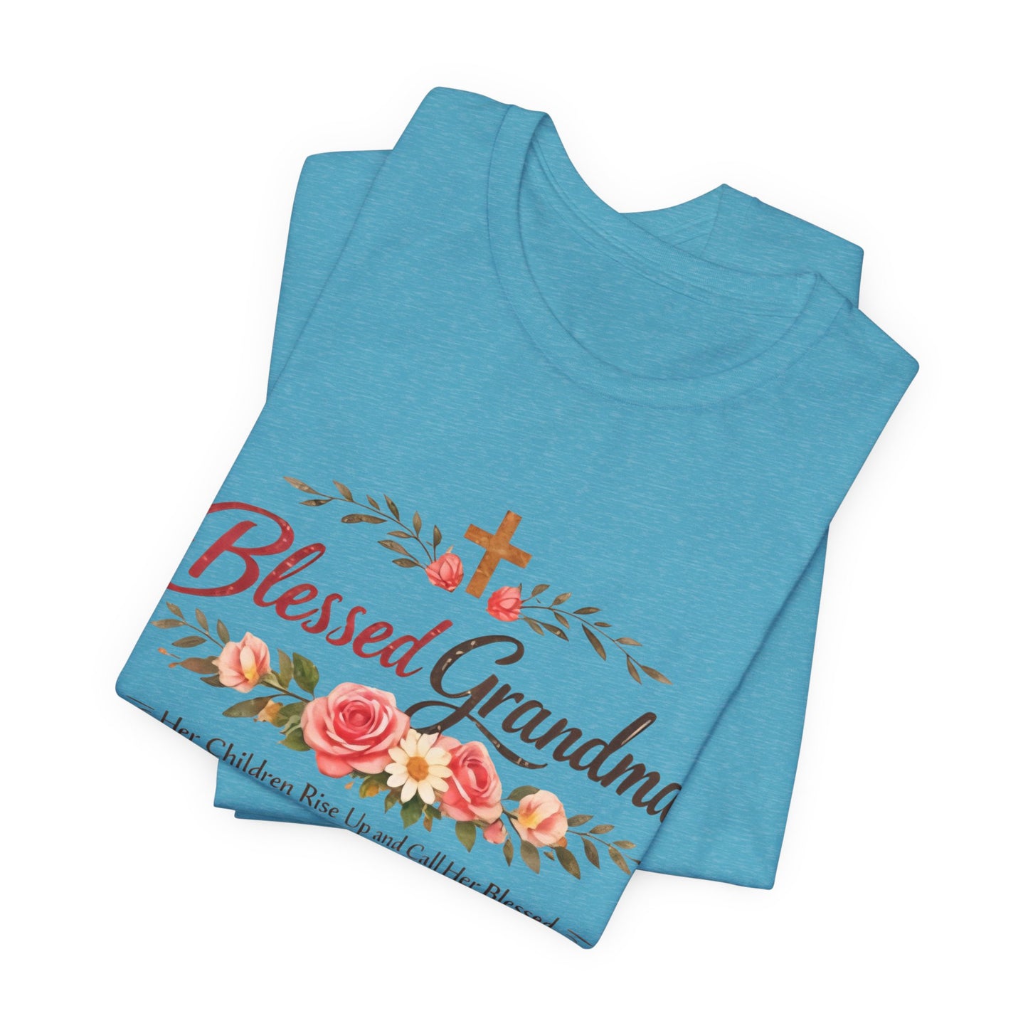 Blessed Grandma Floral Tee
