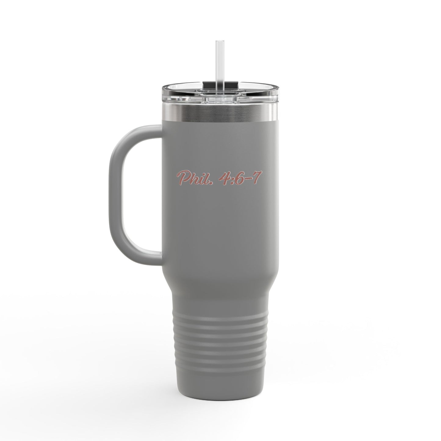 Travel Mug - "How can I pray for you" with Heart and Praying Hands Design