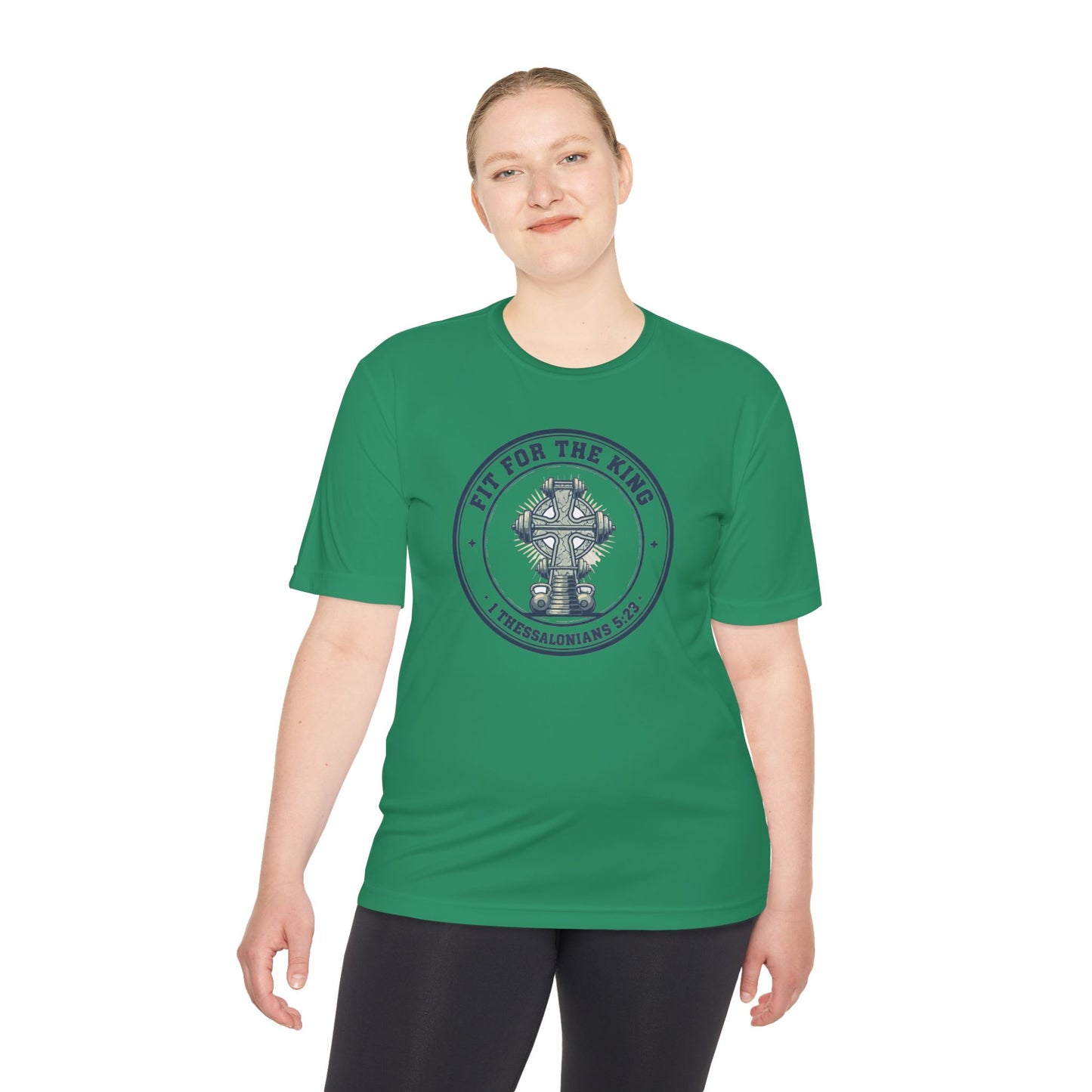Philippians 4:13 'Strength in Christ' Workout Tee — I Can Do All Things