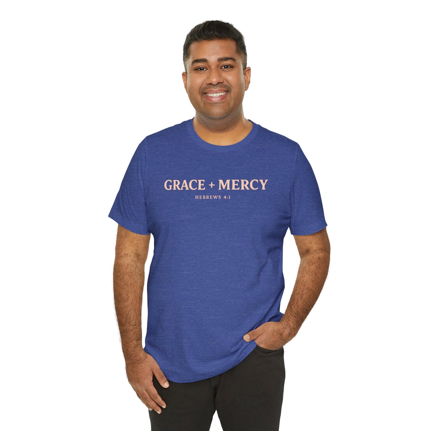 Grace + Mercy Graphic T-Shirt — Faith-Inspired Christian Tee
