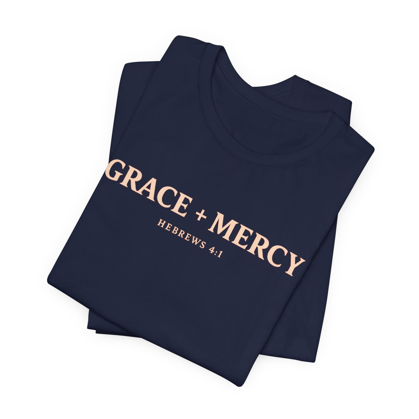 Grace + Mercy Graphic T-Shirt — Faith-Inspired Christian Tee