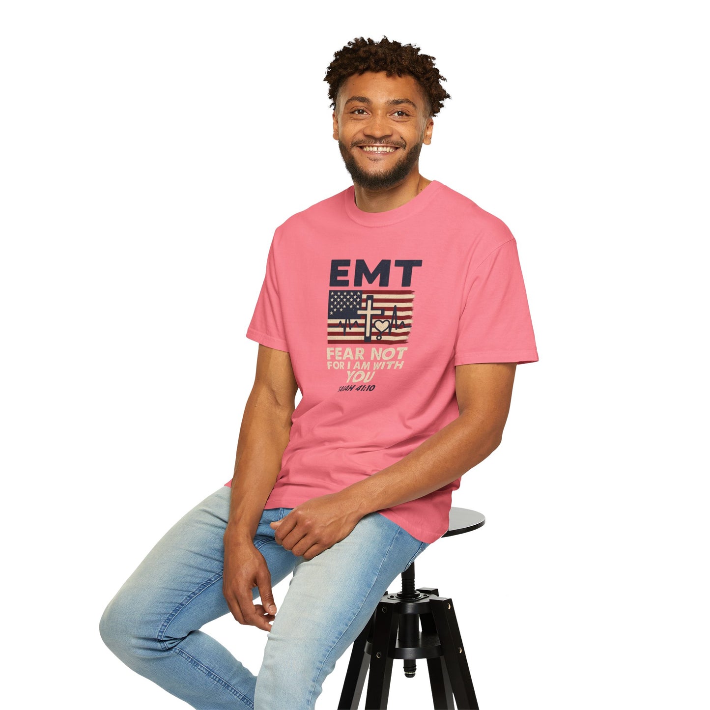 EMT "Fear Not For I Am With You" T-Shirt