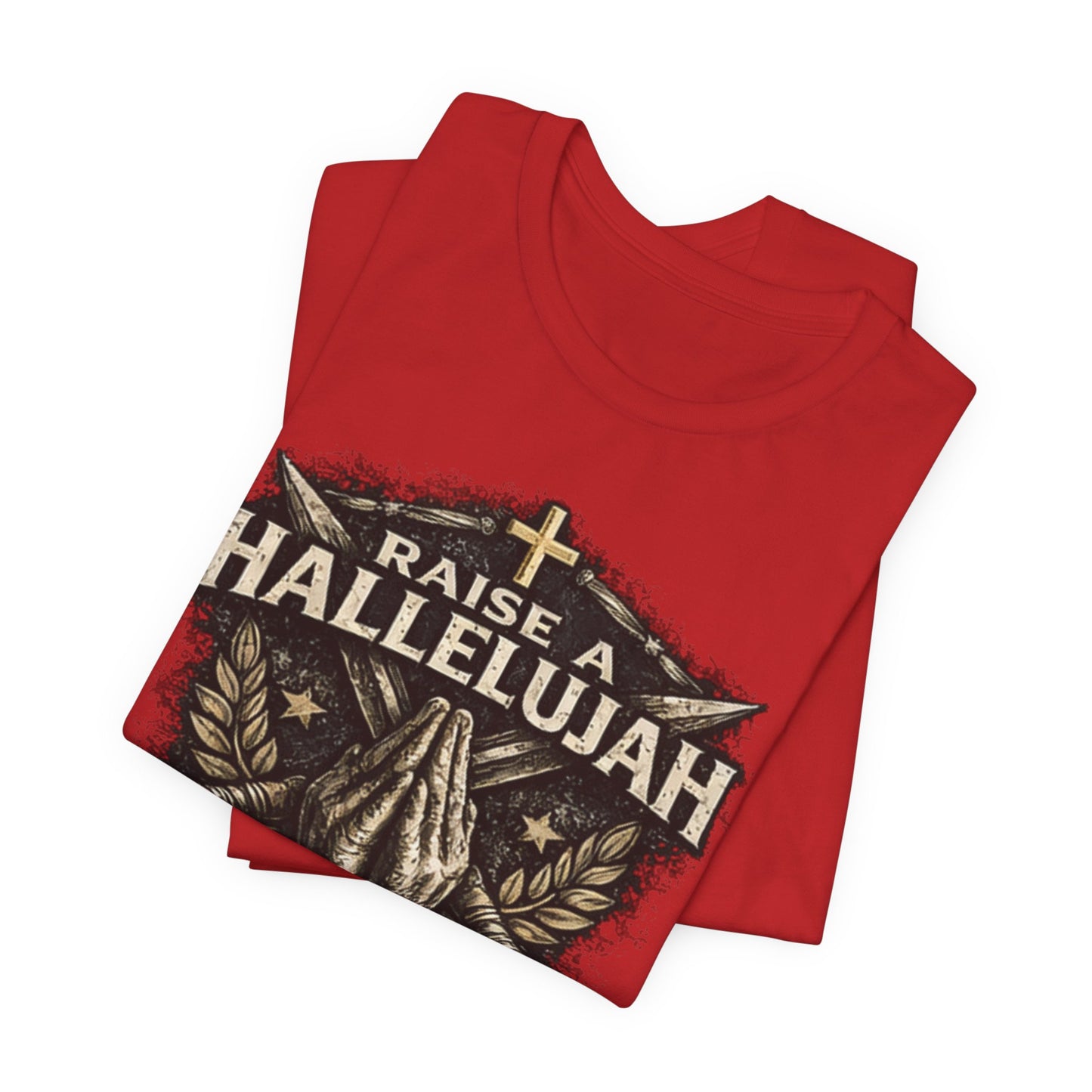 Christian T-Shirt “Raise a Hallelujah — In the Presence of My Enemies” Prayer Tee