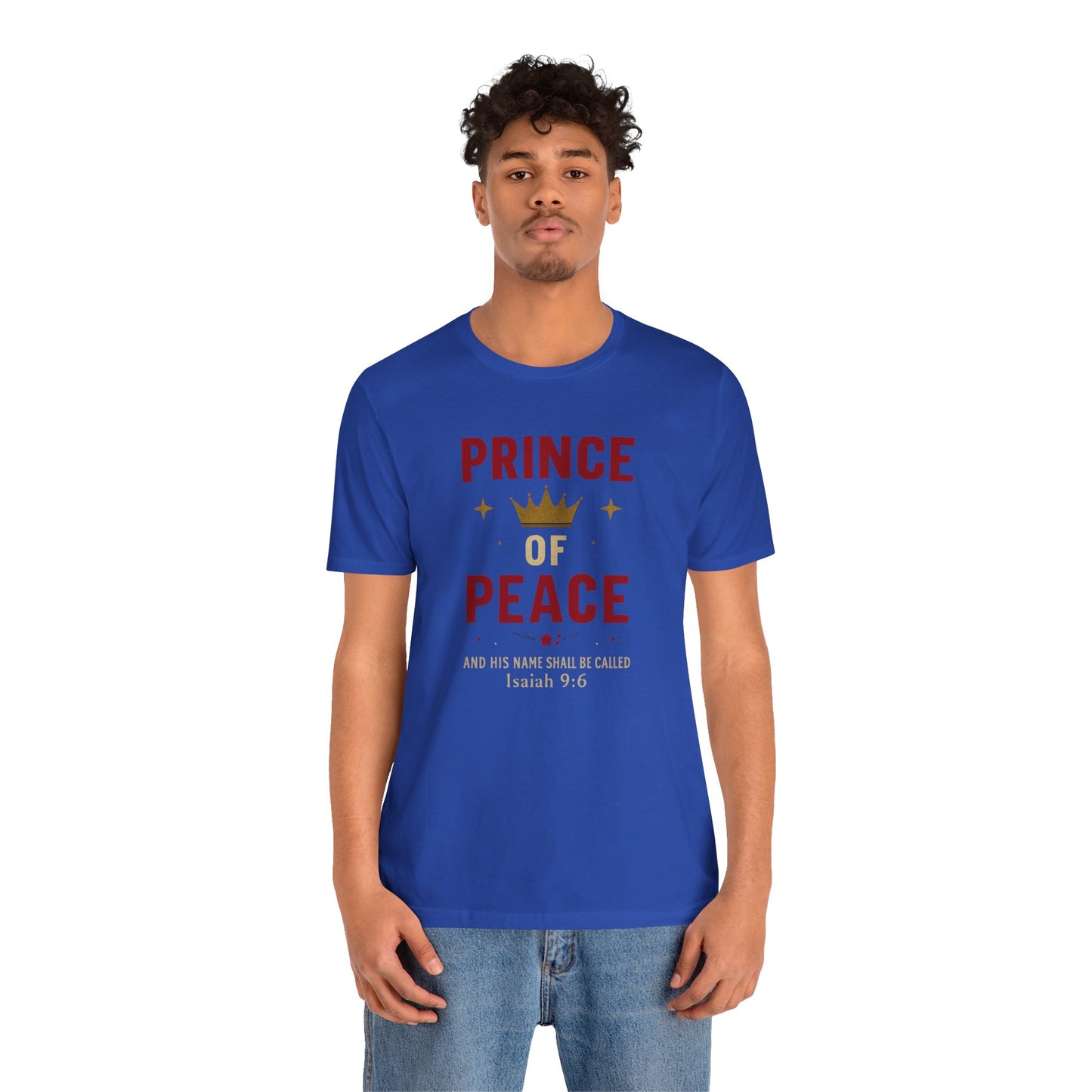 Prince of Peace Isaiah 9:6 T-Shirt — Bible Verse Christian Tee