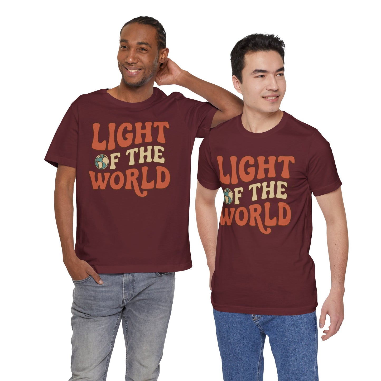 Light of the World T-Shirt — Inspirational Christian Tee