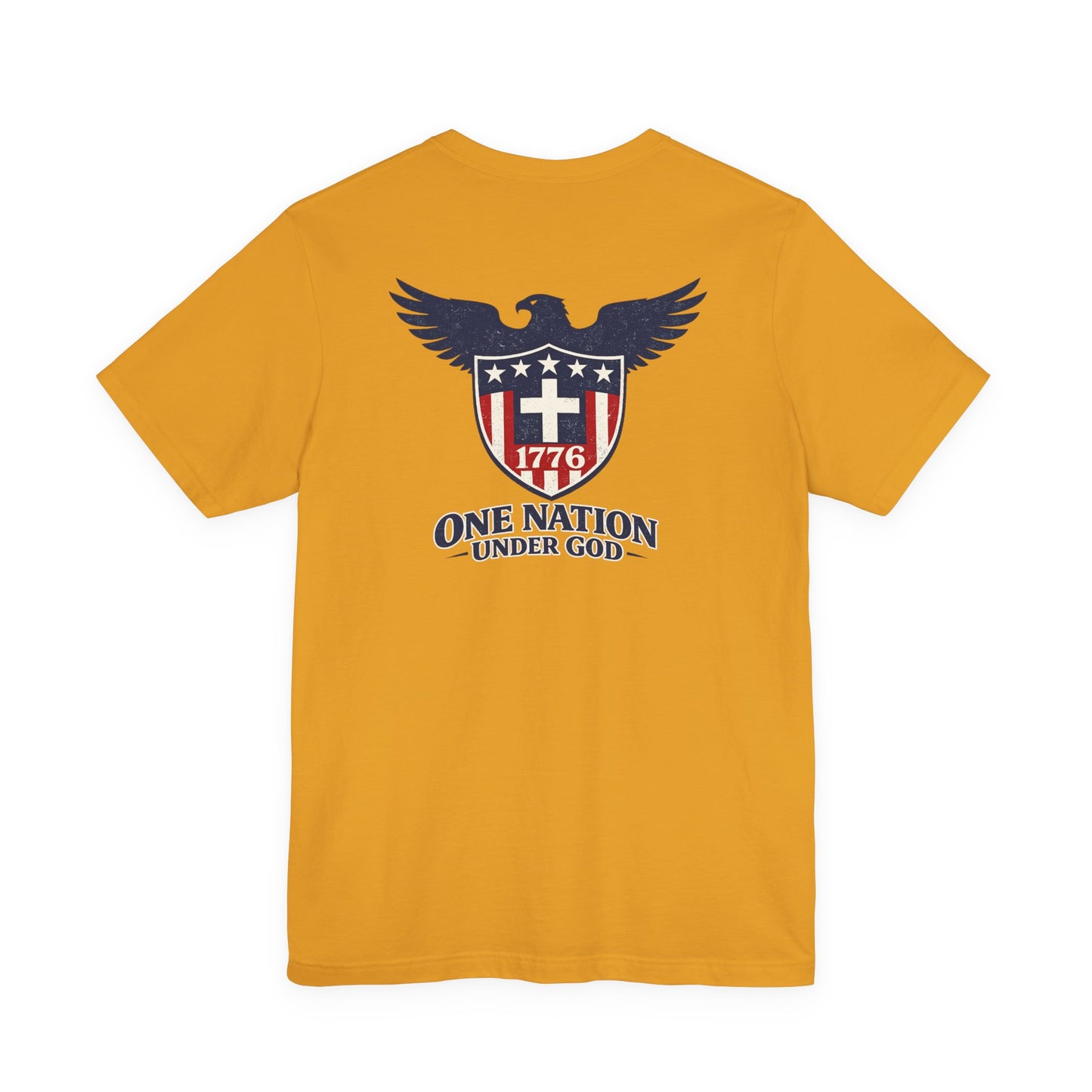 Patriotic Eagle 1776 T-Shirt — One Nation Under God Tee
