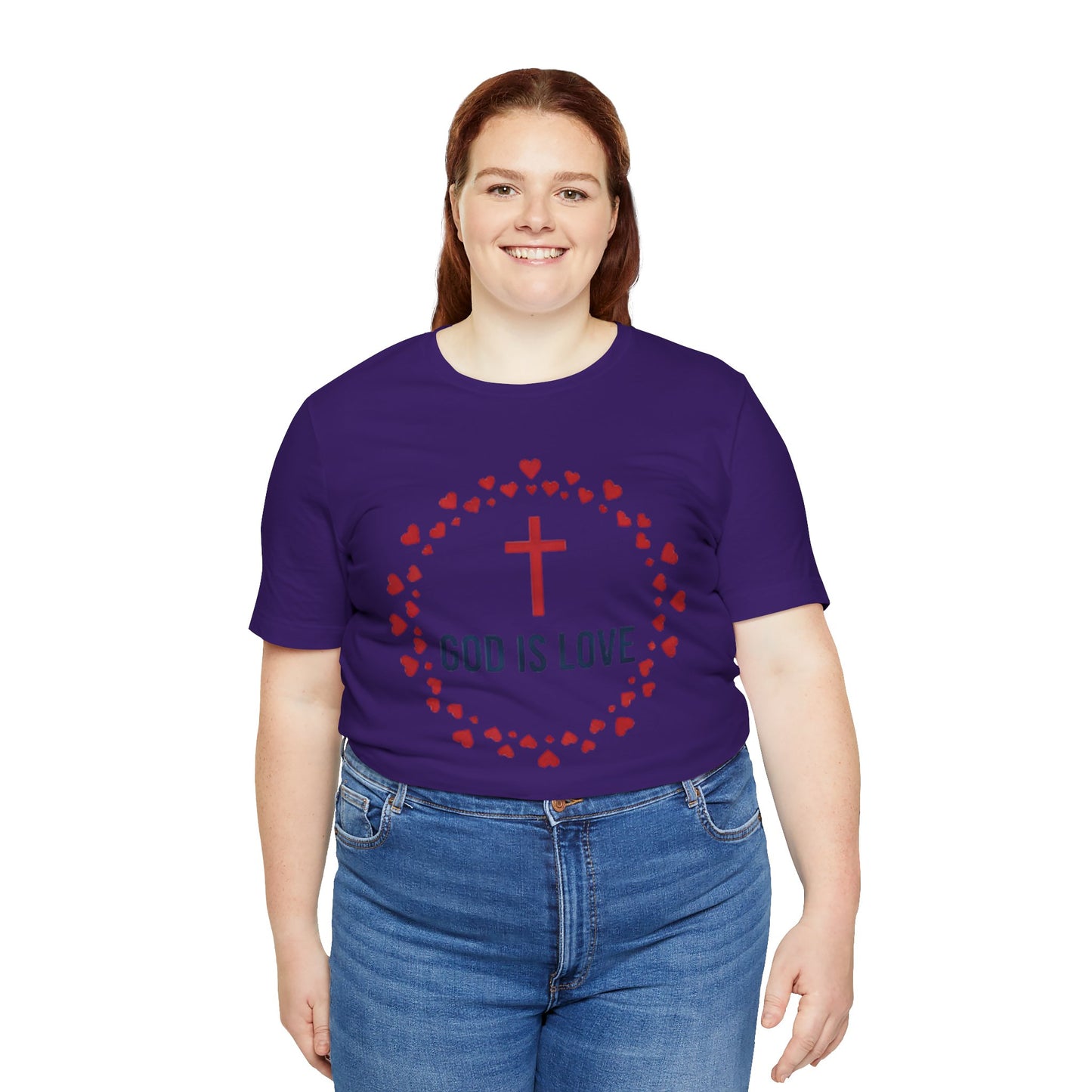 GOD IS LOVE Christian T‑Shirt — Inspirational Faith Tee