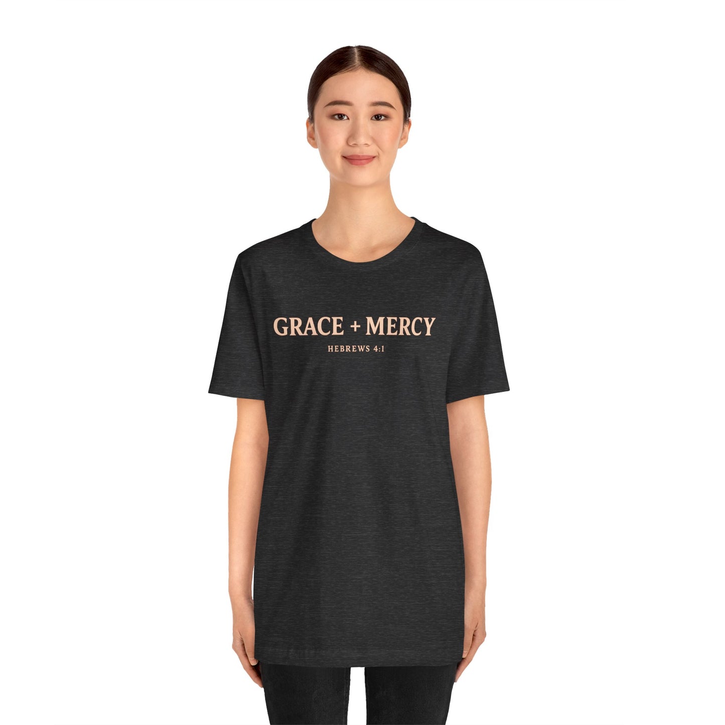 Grace + Mercy Graphic T-Shirt — Faith-Inspired Christian Tee