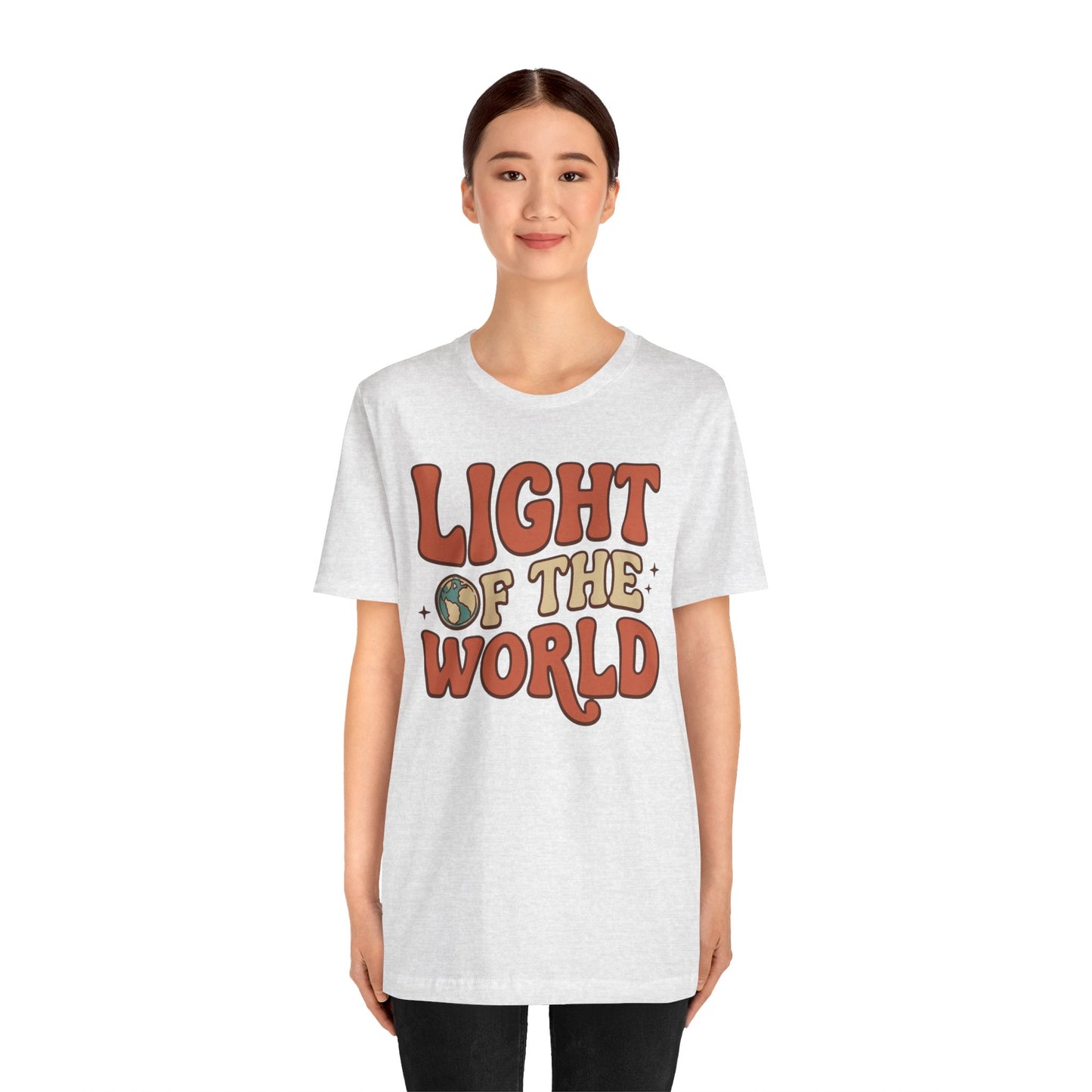 Light of the World T-Shirt — Inspirational Christian Tee