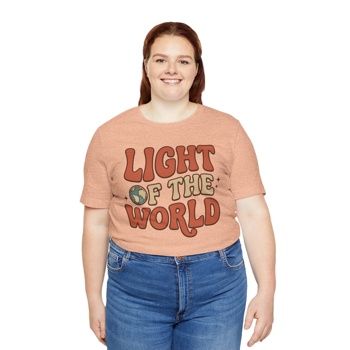 Light of the World T-Shirt — Inspirational Christian Tee