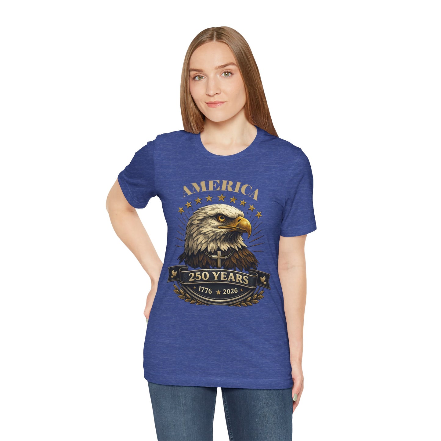 America 250th Anniversary Eagle T-Shirt — 1776–2026 Patriotic Tee