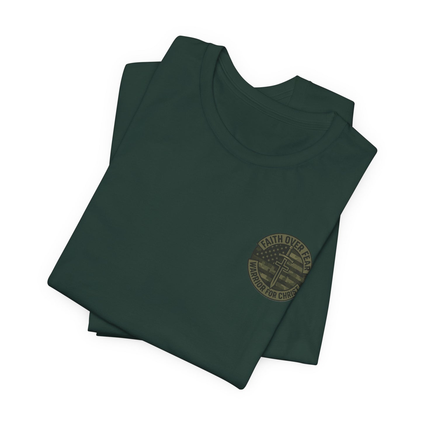 Faith Over Fear "Warrior for Christ" T-Shirt