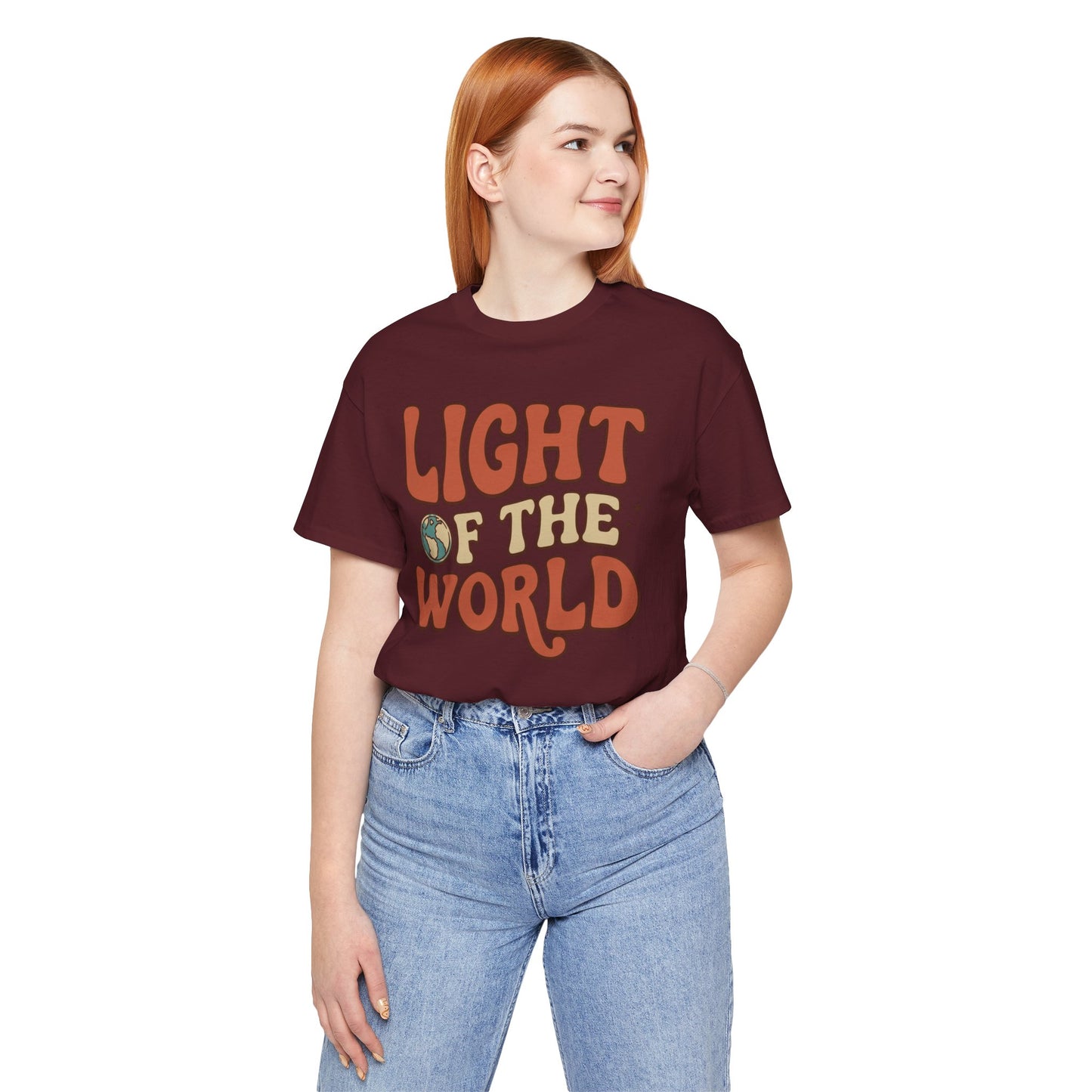 Light of the World T-Shirt — Inspirational Christian Tee