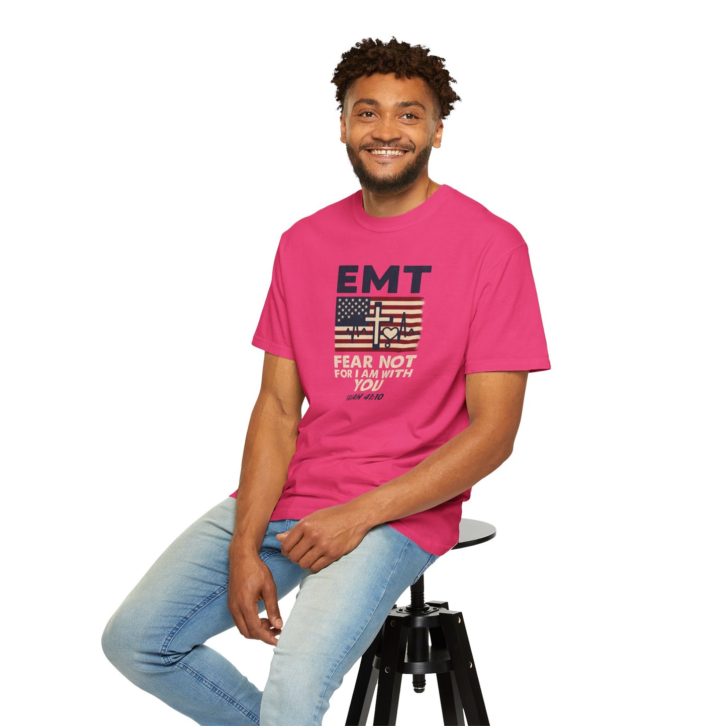 EMT "Fear Not For I Am With You" T-Shirt