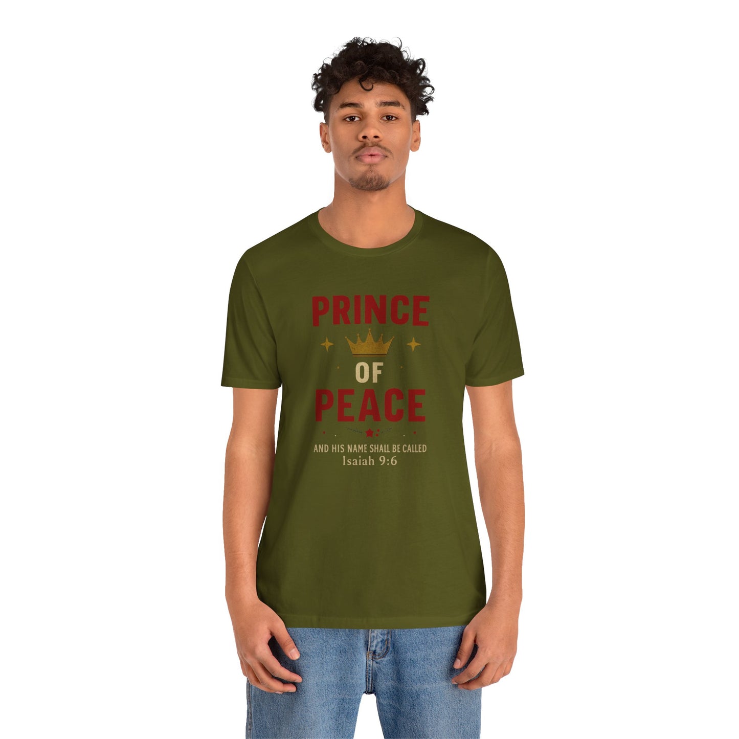 Prince of Peace Isaiah 9:6 T-Shirt — Bible Verse Christian Tee