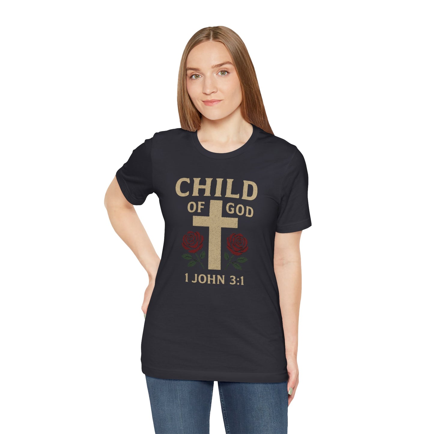 Child of God T-Shirt — 1 John 3:1 Bible Verse Christian Tee