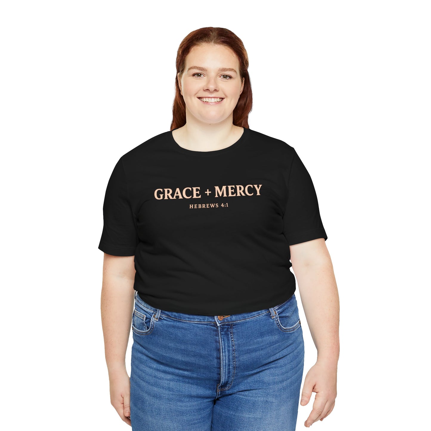 Grace + Mercy Graphic T-Shirt — Faith-Inspired Christian Tee