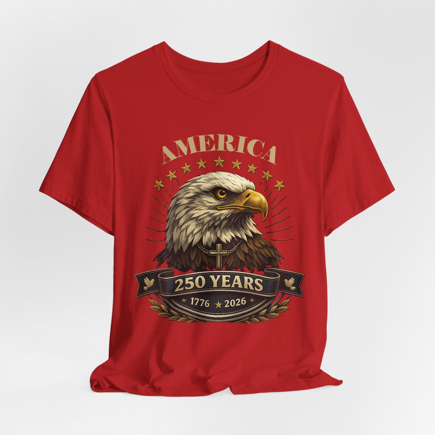 America 250th Anniversary Eagle T-Shirt — 1776–2026 Patriotic Tee