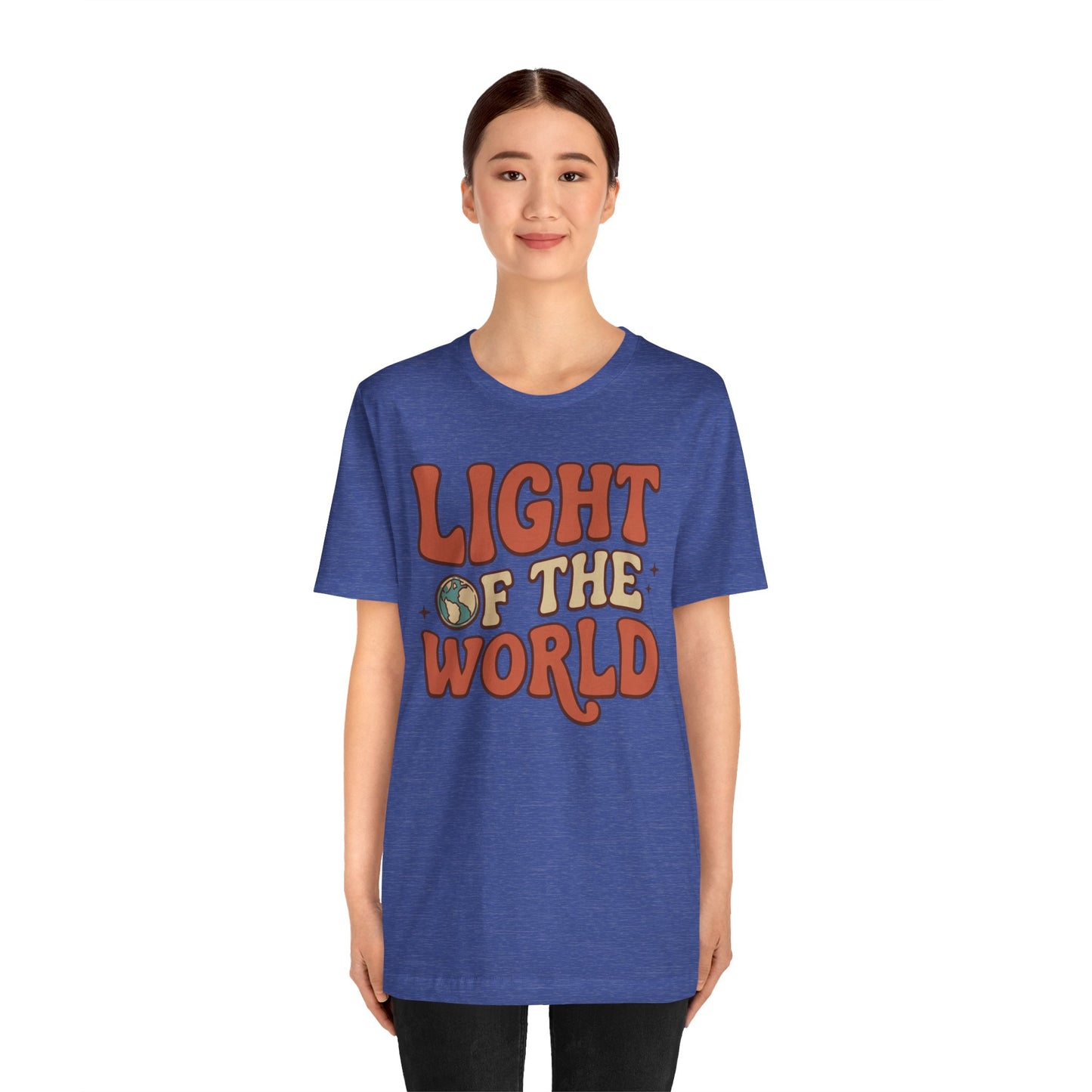 Light of the World T-Shirt — Inspirational Christian Tee