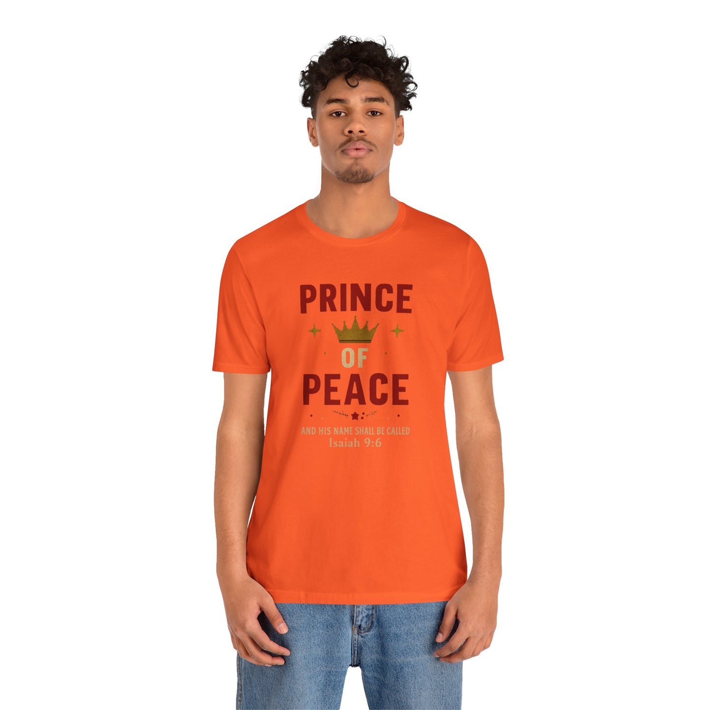 Prince of Peace Isaiah 9:6 T-Shirt — Bible Verse Christian Tee