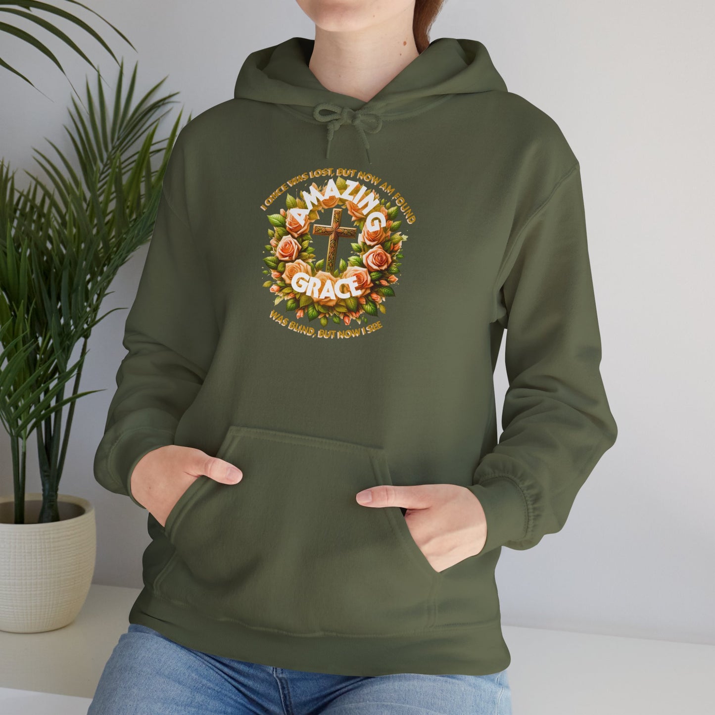 Unisex Heavy Blend™ Hooded Sweatshirt "Amazing Grace"