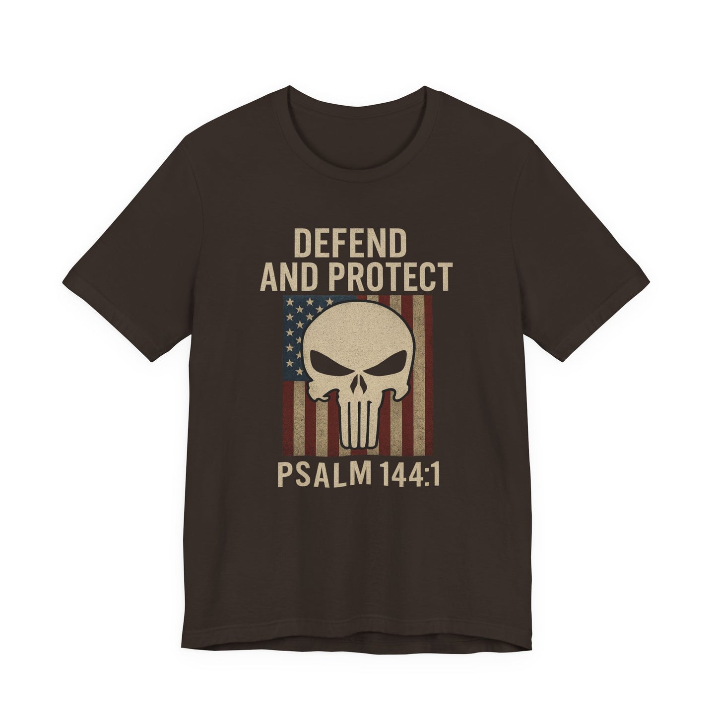 Defend and Protect Bible Verse Psalm 144:1 T-Shirt