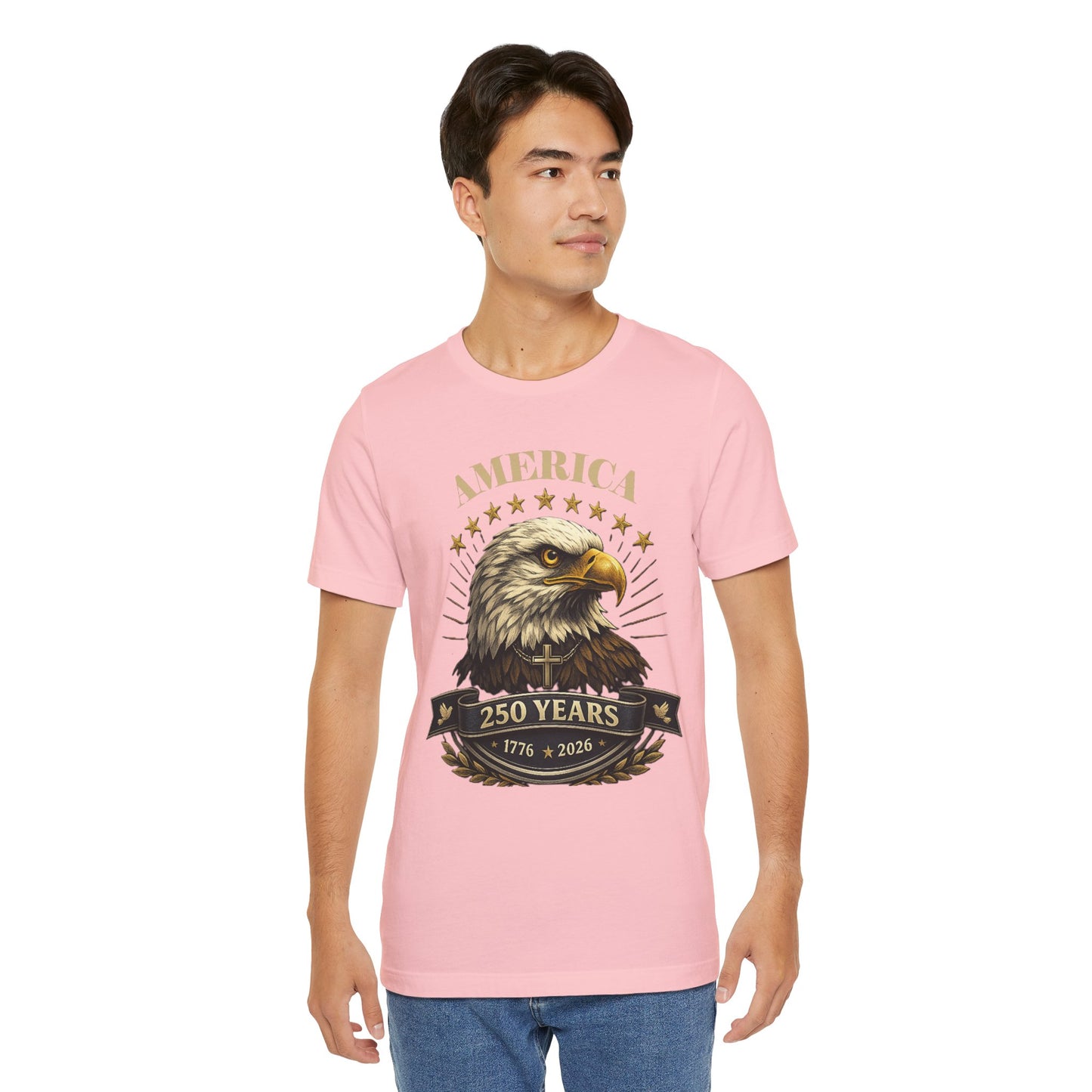 America 250th Anniversary Eagle T-Shirt — 1776–2026 Patriotic Tee