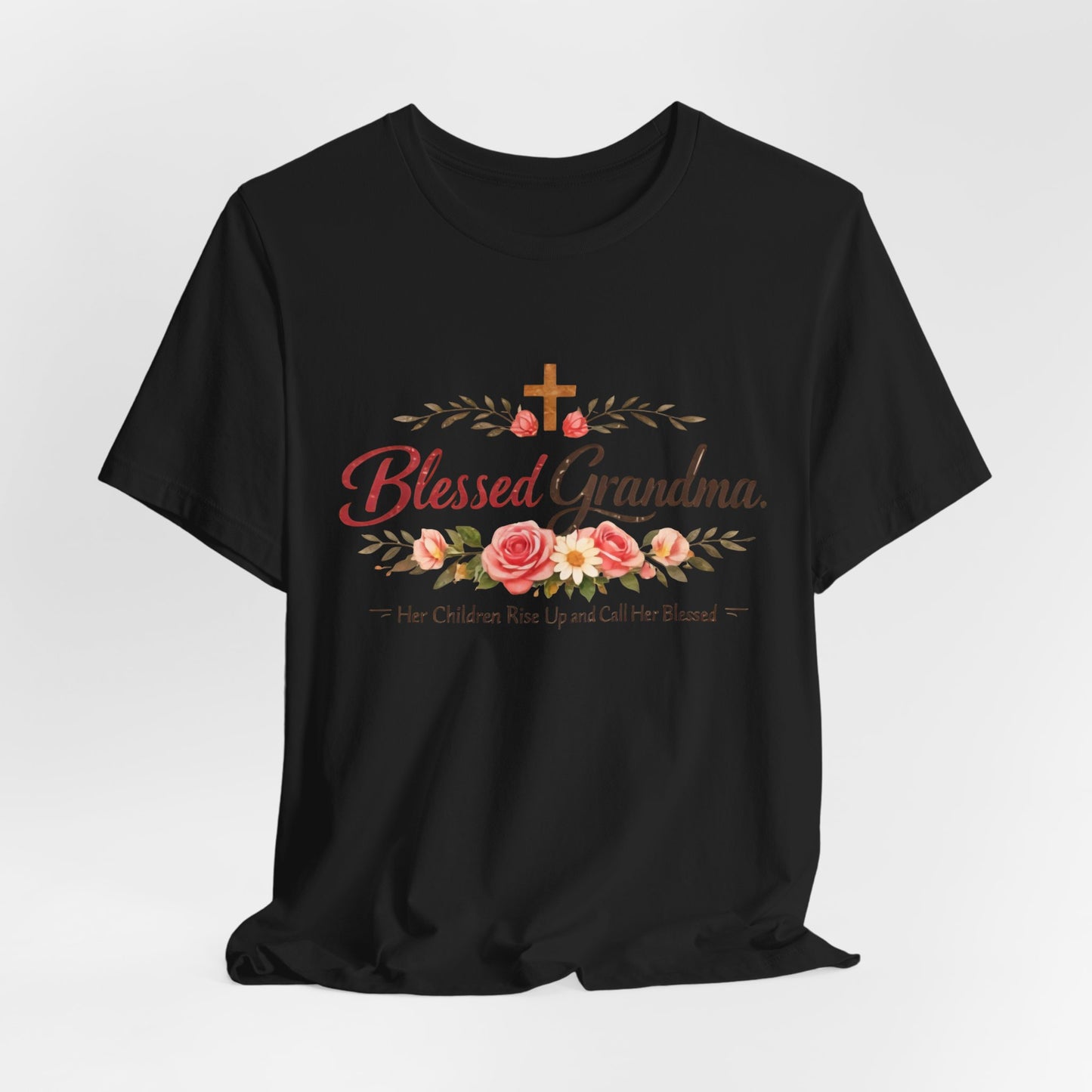 Blessed Grandma Floral Tee
