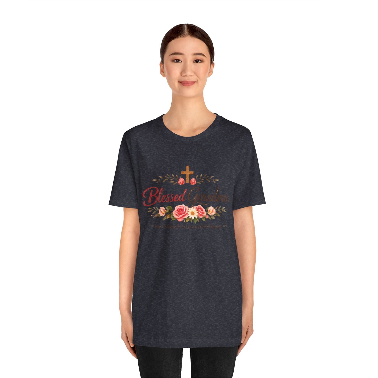 Blessed Grandma Floral Tee