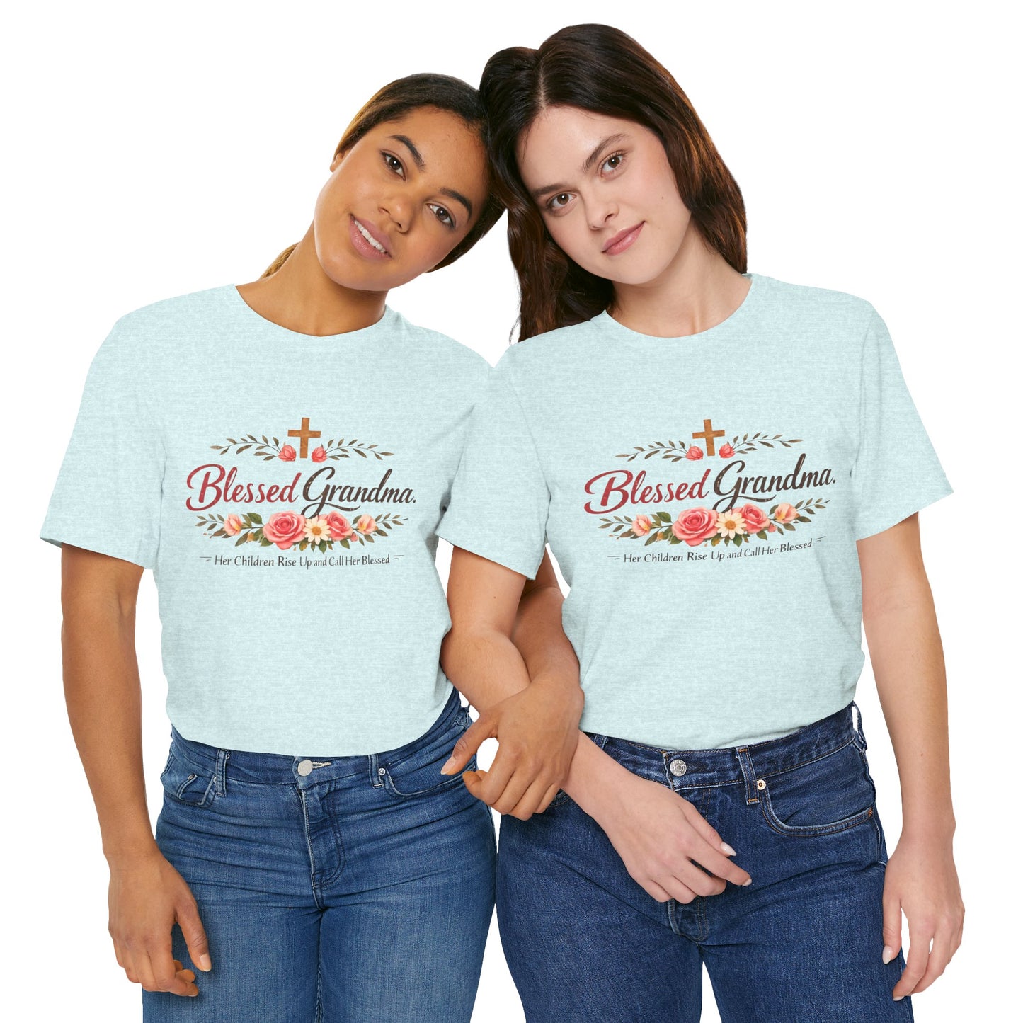 Blessed Grandma Floral Tee