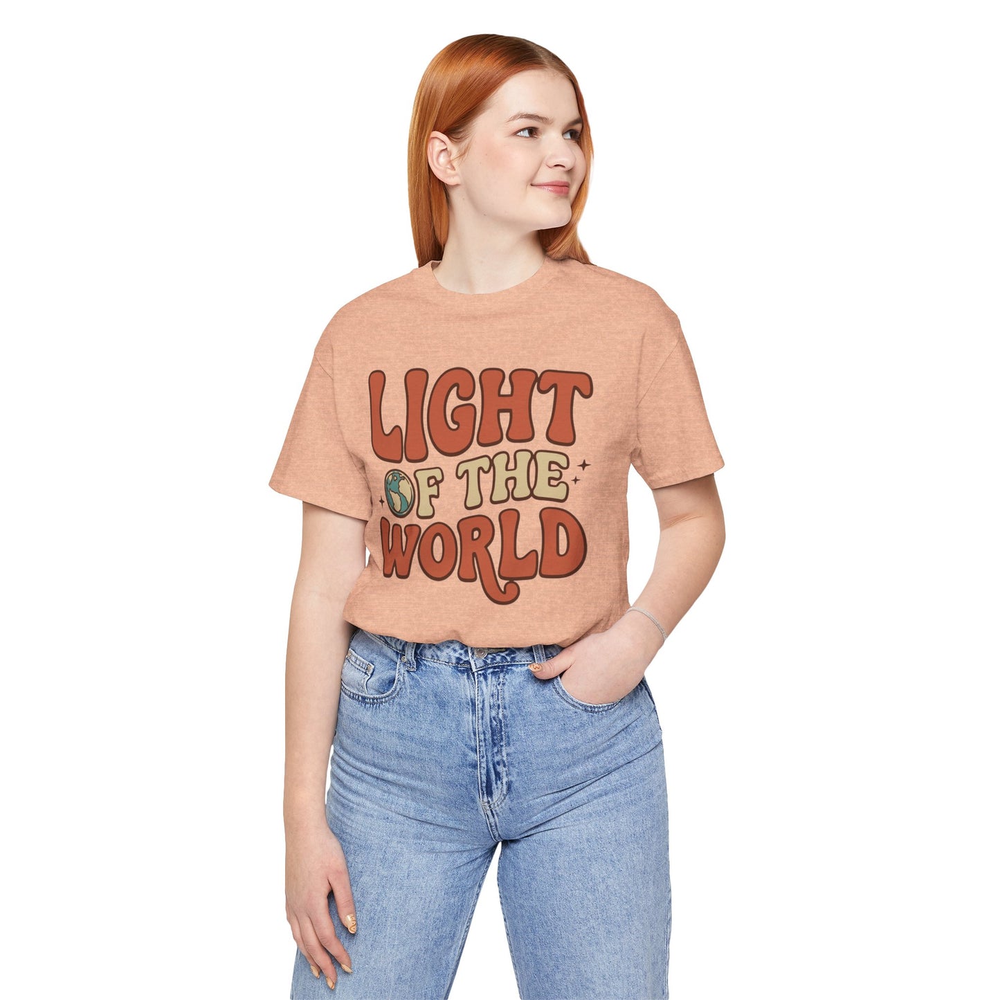 Light of the World T-Shirt — Inspirational Christian Tee