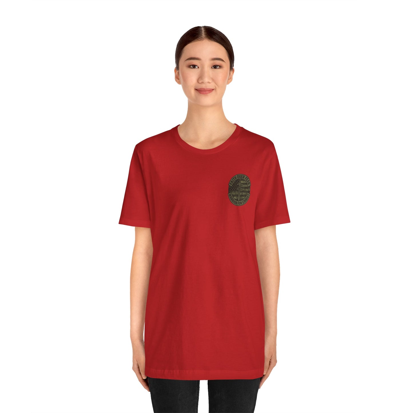 Faith Over Fear "Warrior for Christ" T-Shirt