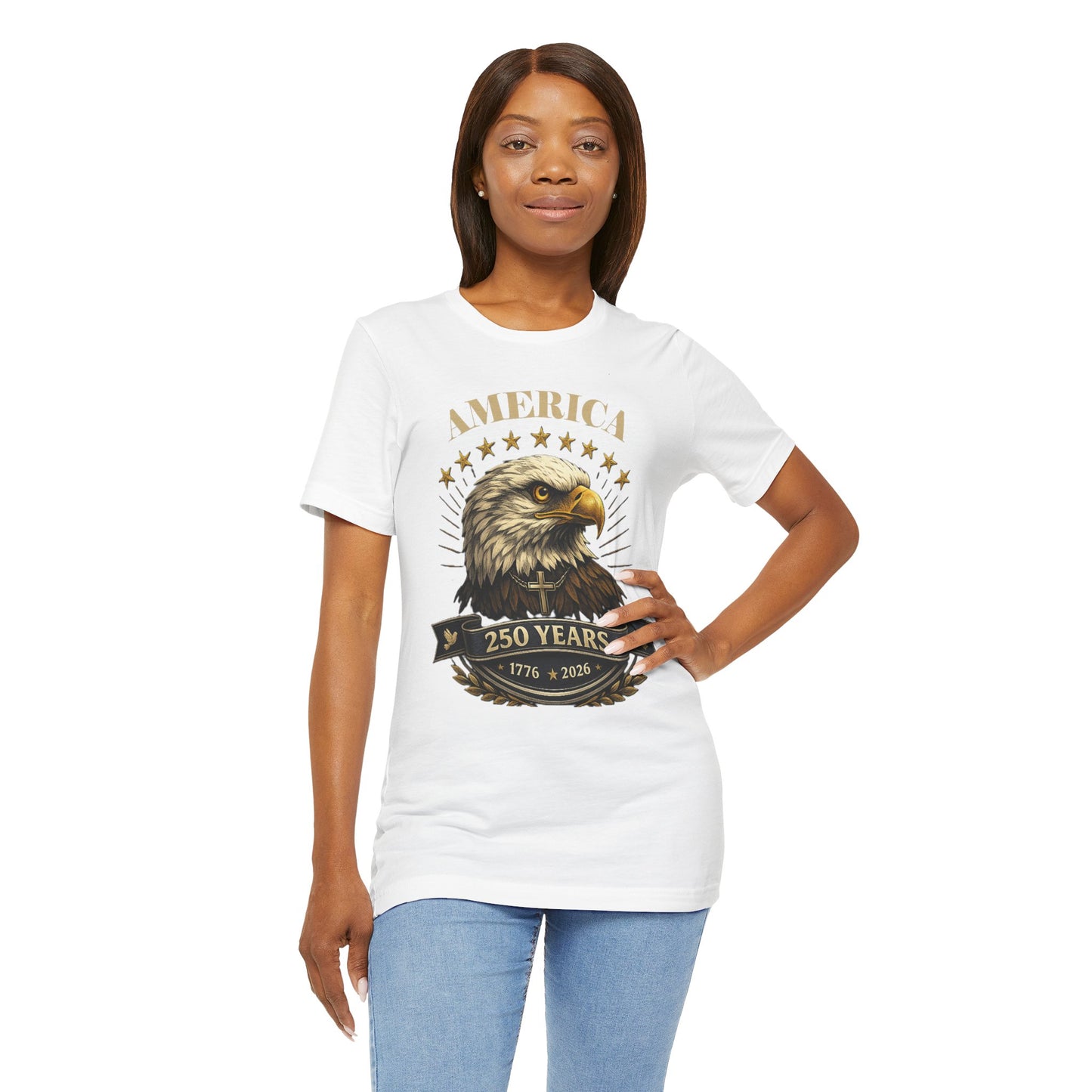 America 250th Anniversary Eagle T-Shirt — 1776–2026 Patriotic Tee