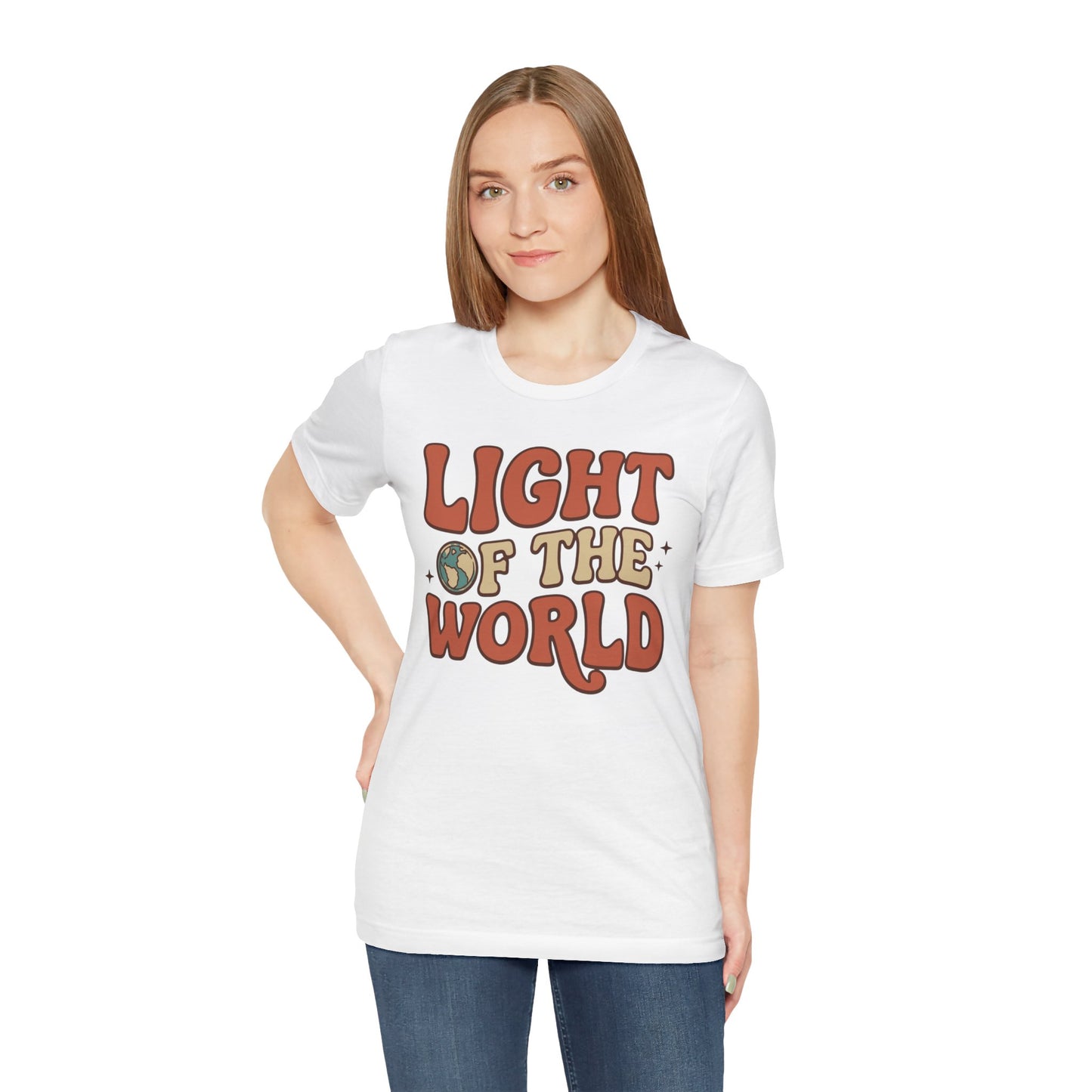 Light of the World T-Shirt — Inspirational Christian Tee