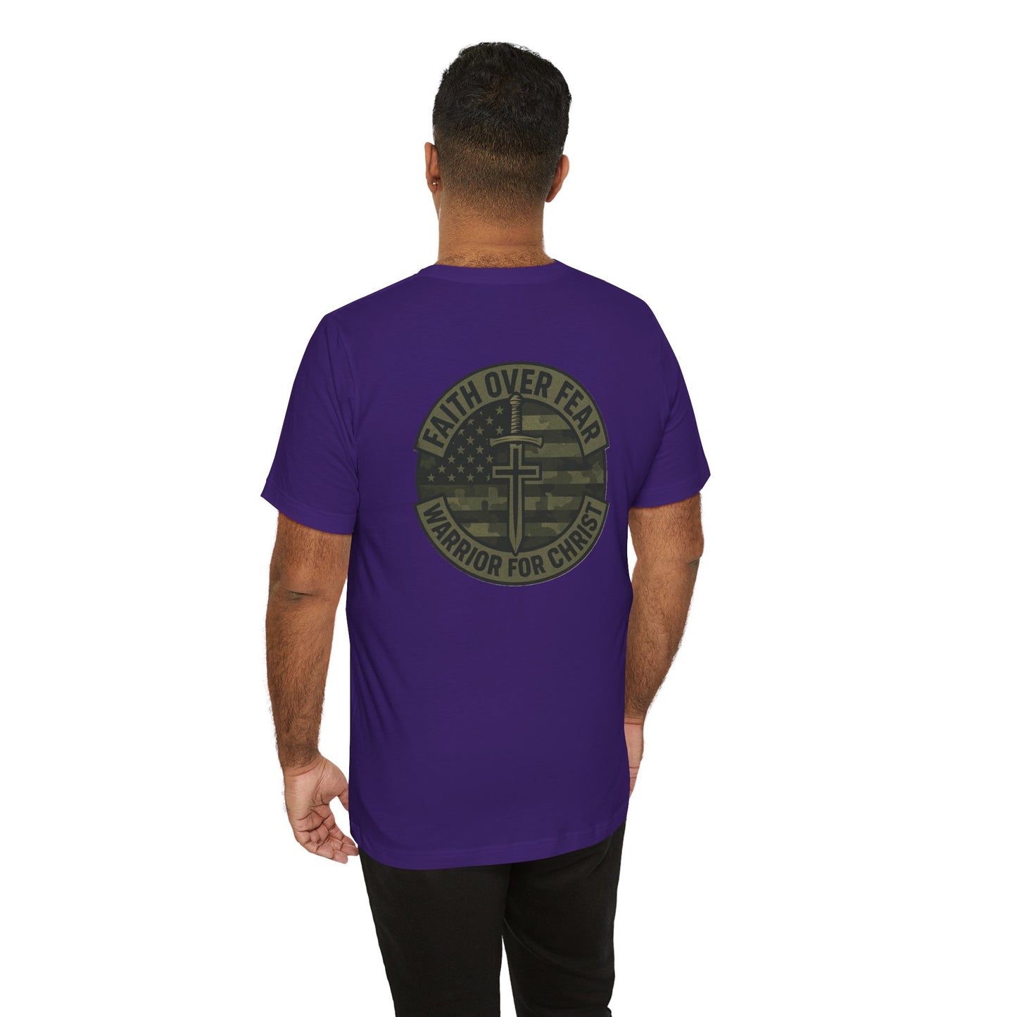 Faith Over Fear "Warrior for Christ" T-Shirt