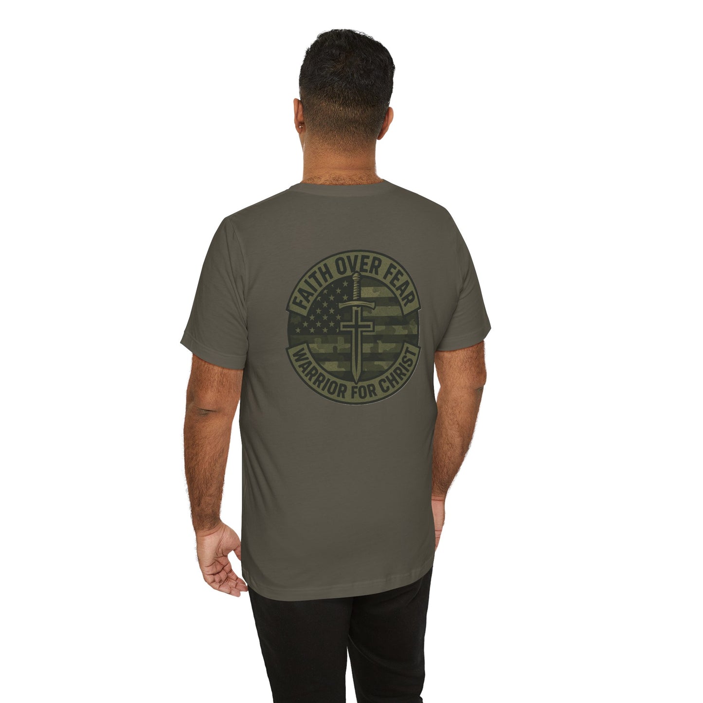 Faith Over Fear "Warrior for Christ" T-Shirt