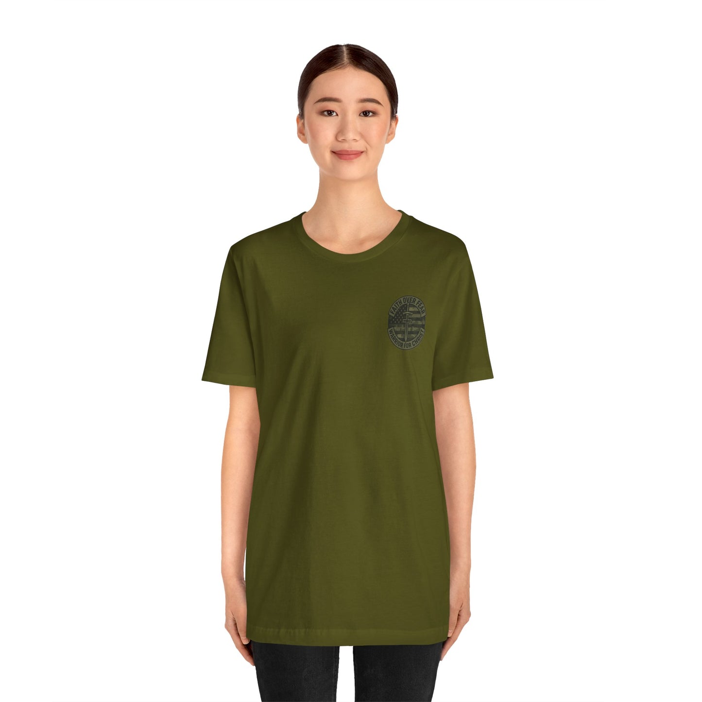 Faith Over Fear "Warrior for Christ" T-Shirt